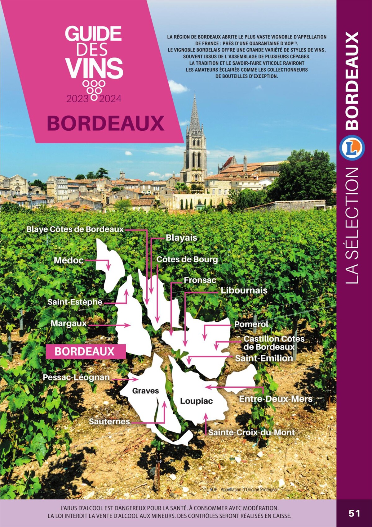 Catalogue GUIDE DES VINS SELECTION 2023/2024, page 00051