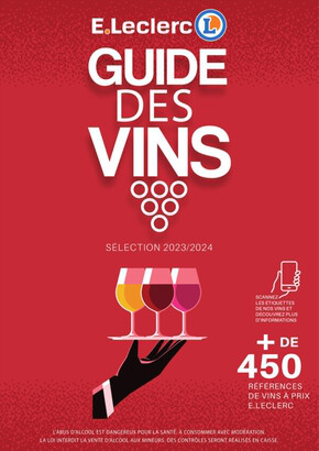 Catalogue E.Leclerc à Toulouse | GUIDE DES VINS SELECTION 2023/2024 | 03/04/2023 - 31/03/2025