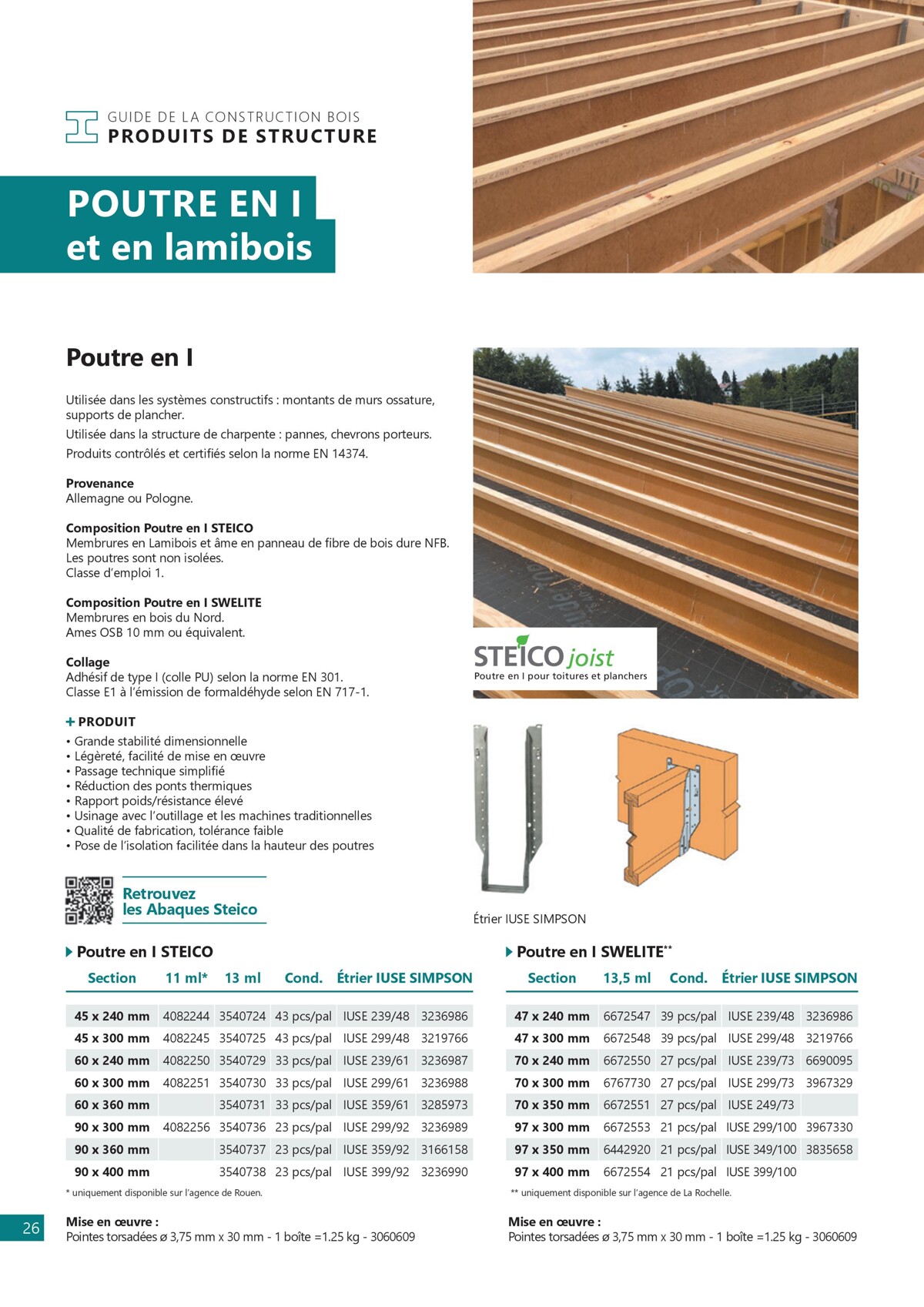 Catalogue Guide de la Construction Bois !, page 00026