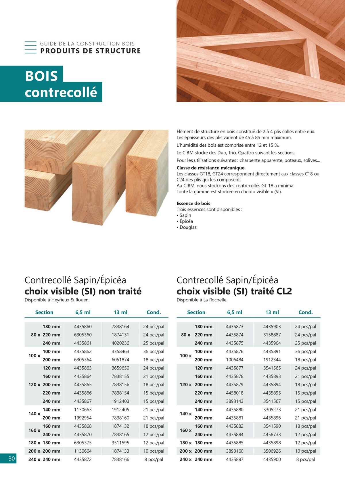 Catalogue Guide de la Construction Bois !, page 00030