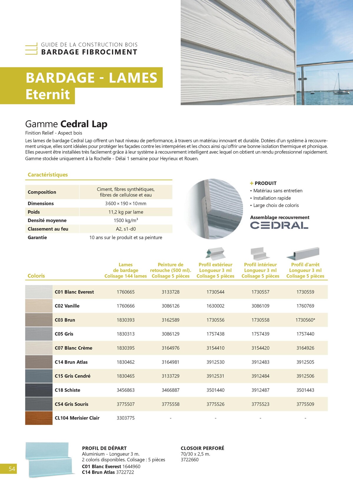 Catalogue Guide de la Construction Bois !, page 00054