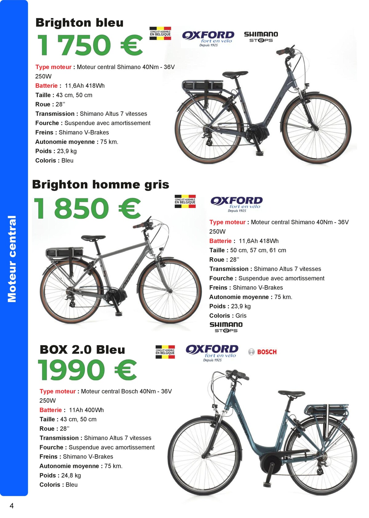 Catalogue Vélos à assistance électrique, page 00004