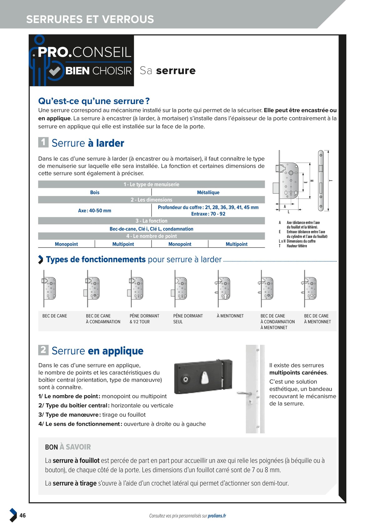 Catalogue PRO&DISPO L'OFFRE 100% STOCK DE PROLIANS, page 00048