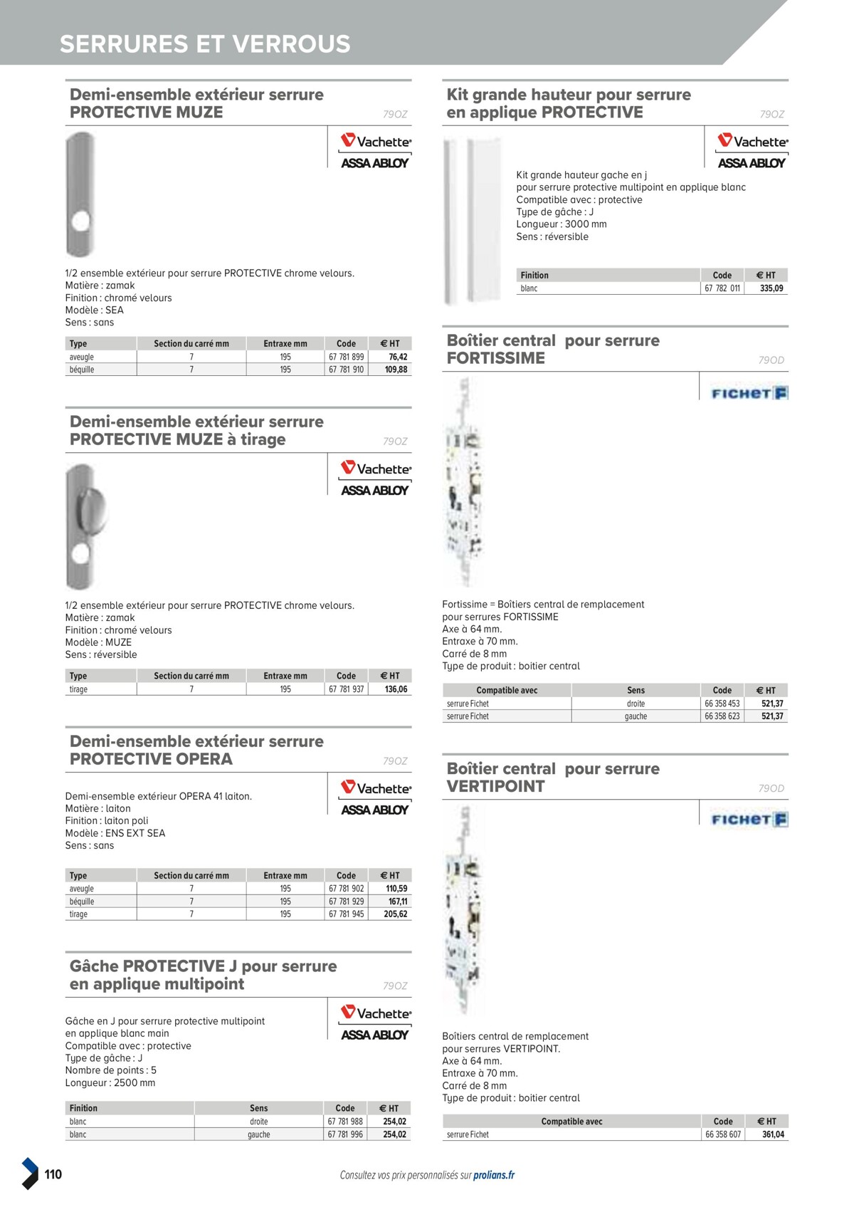 Catalogue PRO&DISPO L'OFFRE 100% STOCK DE PROLIANS, page 00112