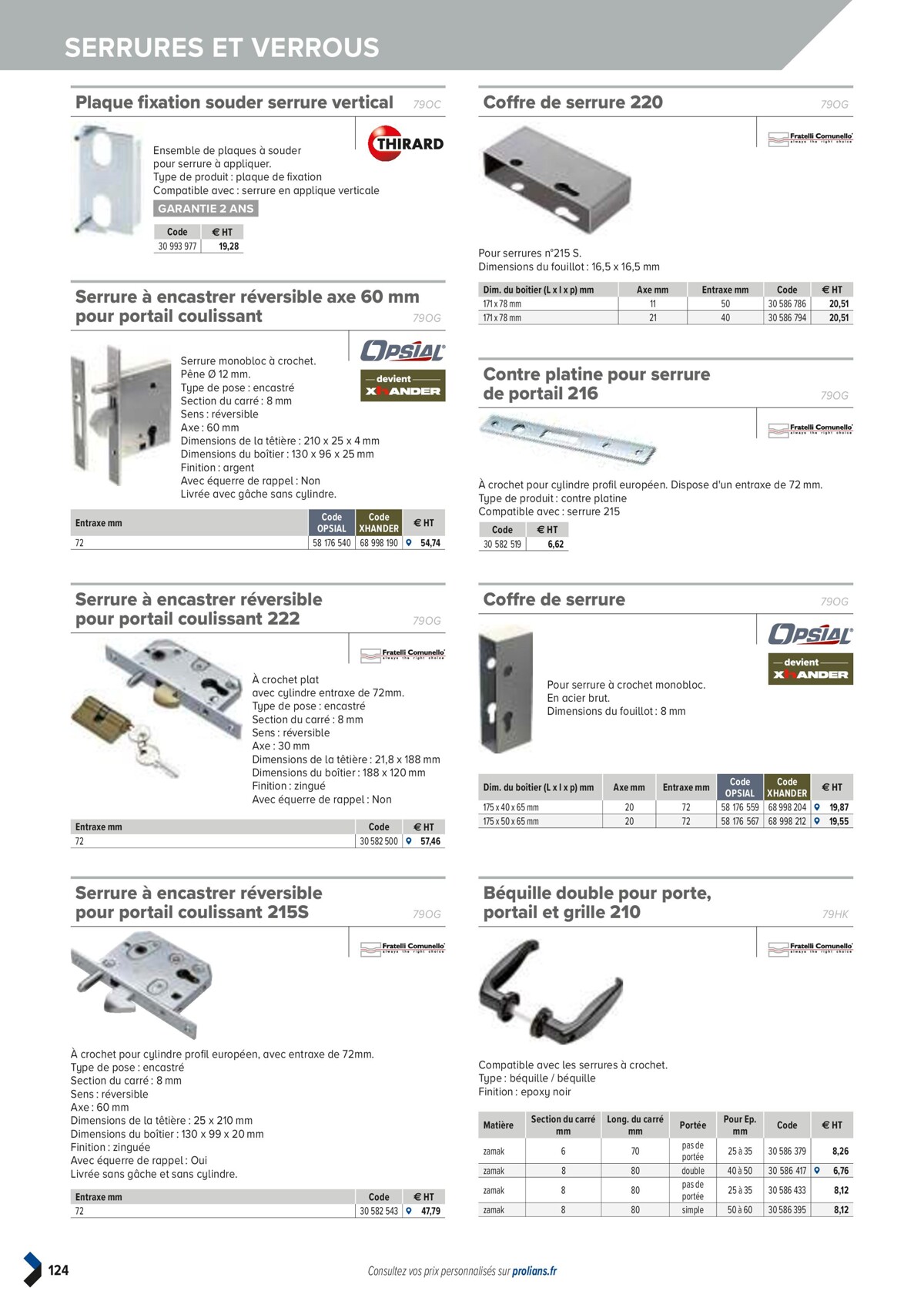 Catalogue PRO&DISPO L'OFFRE 100% STOCK DE PROLIANS, page 00126