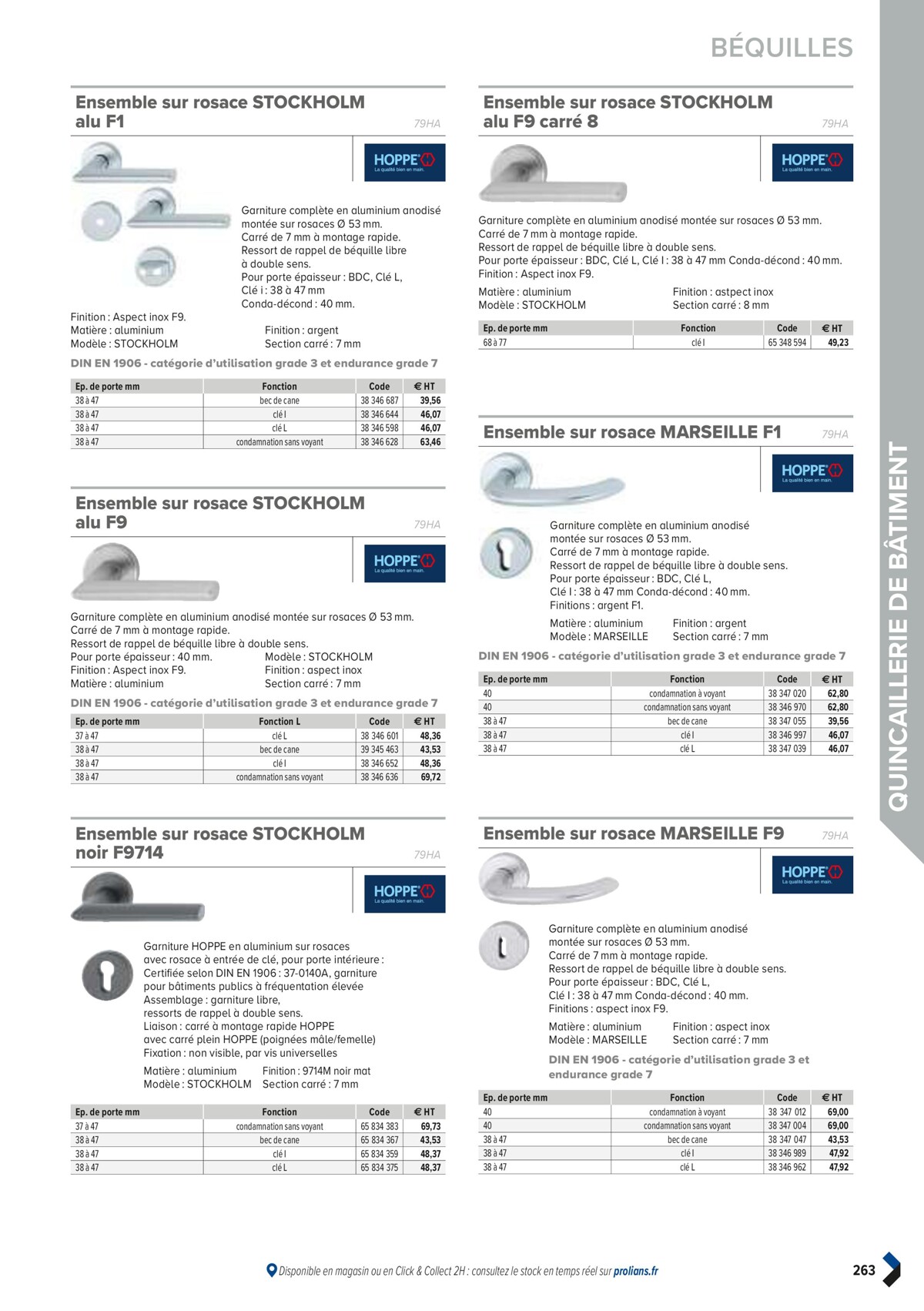 Catalogue PRO&DISPO L'OFFRE 100% STOCK DE PROLIANS, page 00265