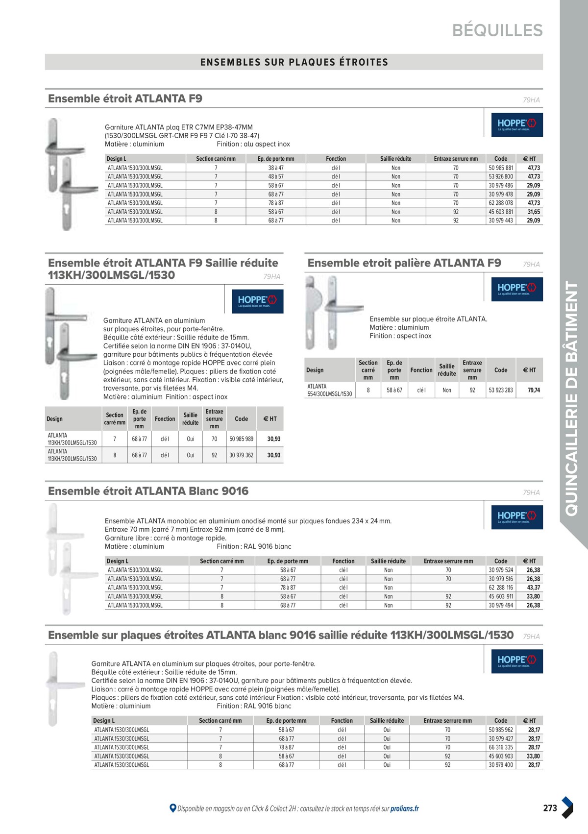Catalogue PRO&DISPO L'OFFRE 100% STOCK DE PROLIANS, page 00275