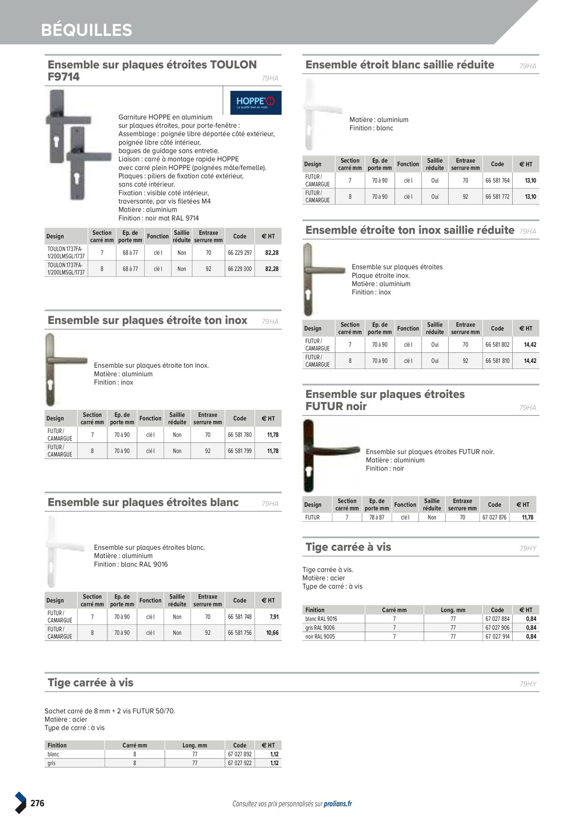 Catalogue PRO&DISPO L'OFFRE 100% STOCK DE PROLIANS, page 00278