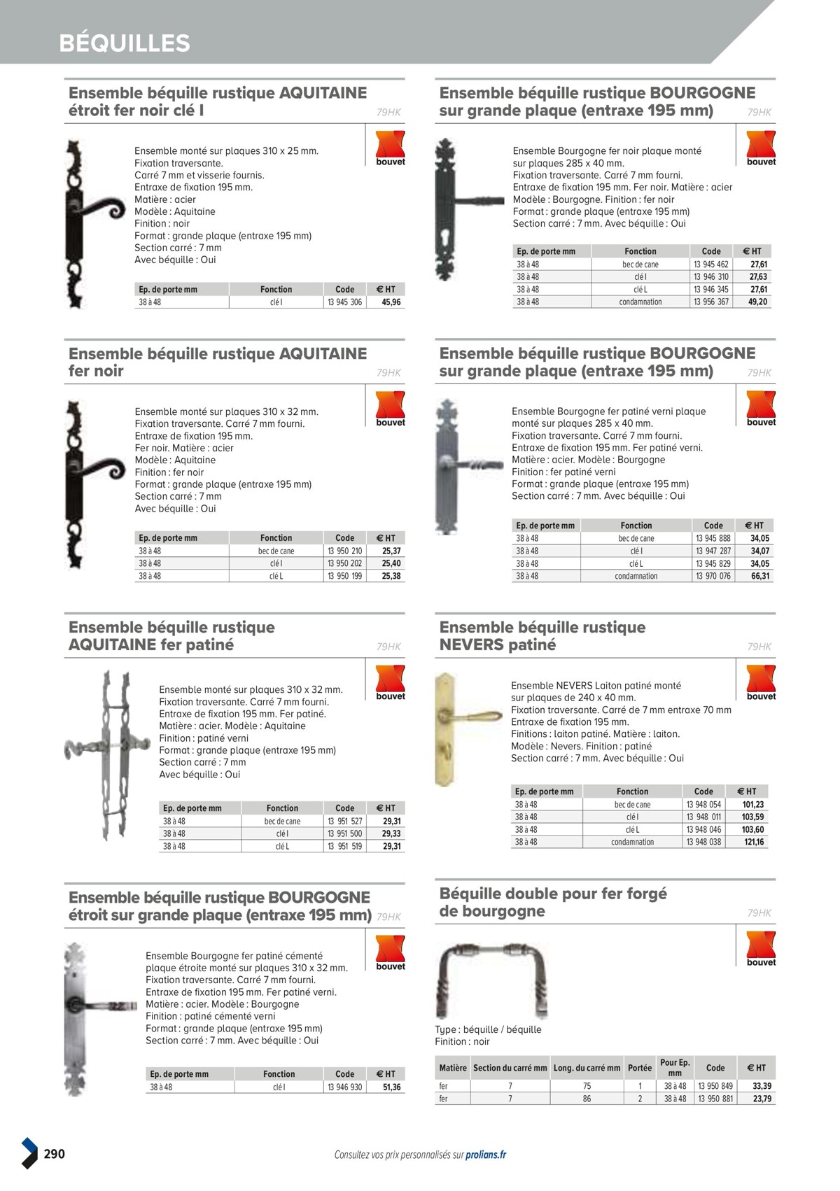 Catalogue PRO&DISPO L'OFFRE 100% STOCK DE PROLIANS, page 00292