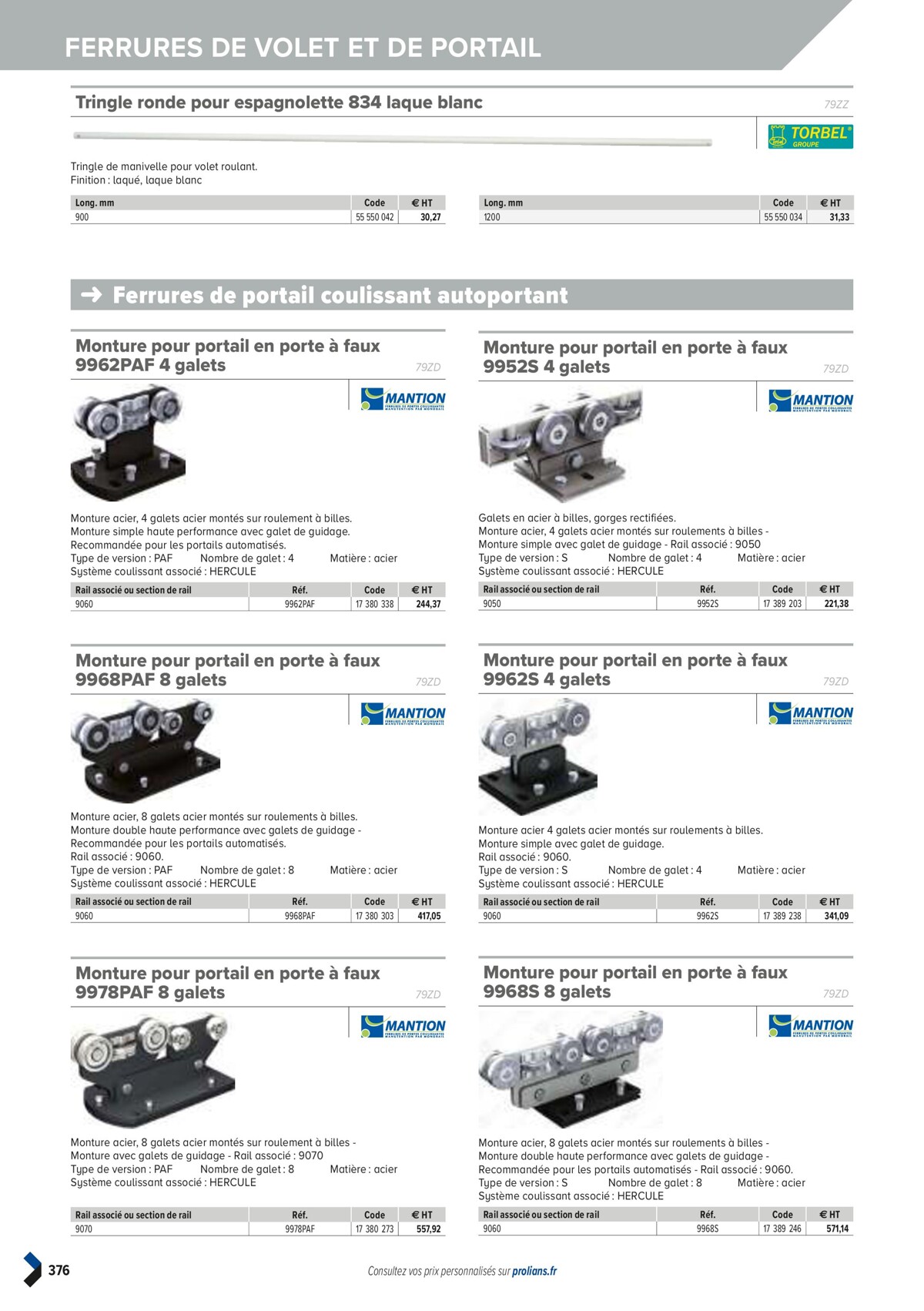 Catalogue PRO&DISPO L'OFFRE 100% STOCK DE PROLIANS, page 00378