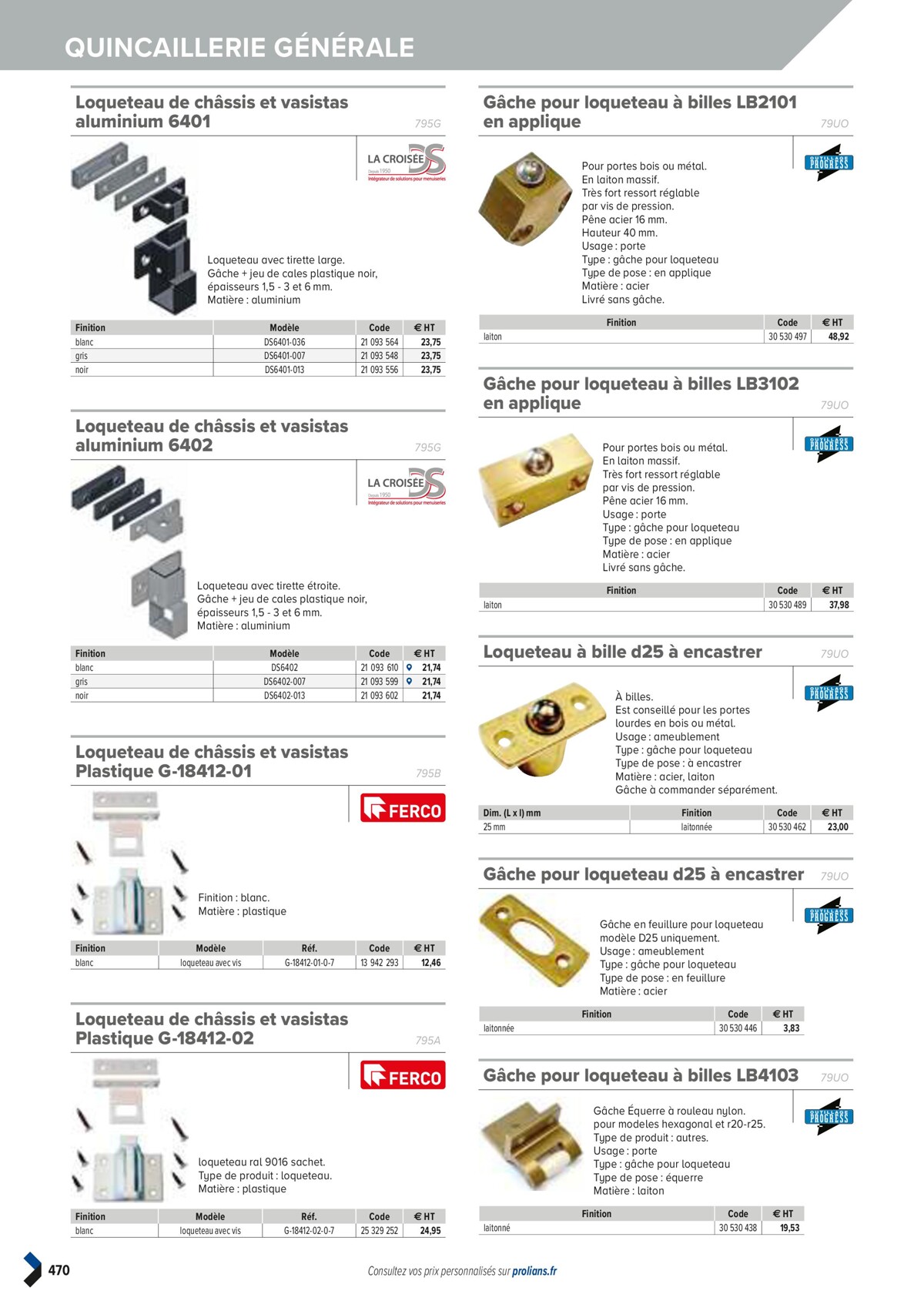 Catalogue PRO&DISPO L'OFFRE 100% STOCK DE PROLIANS, page 00472