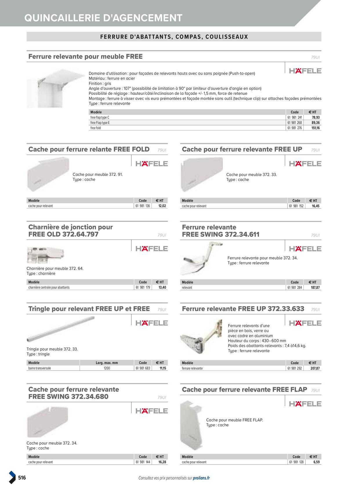 Catalogue PRO&DISPO L'OFFRE 100% STOCK DE PROLIANS, page 00518