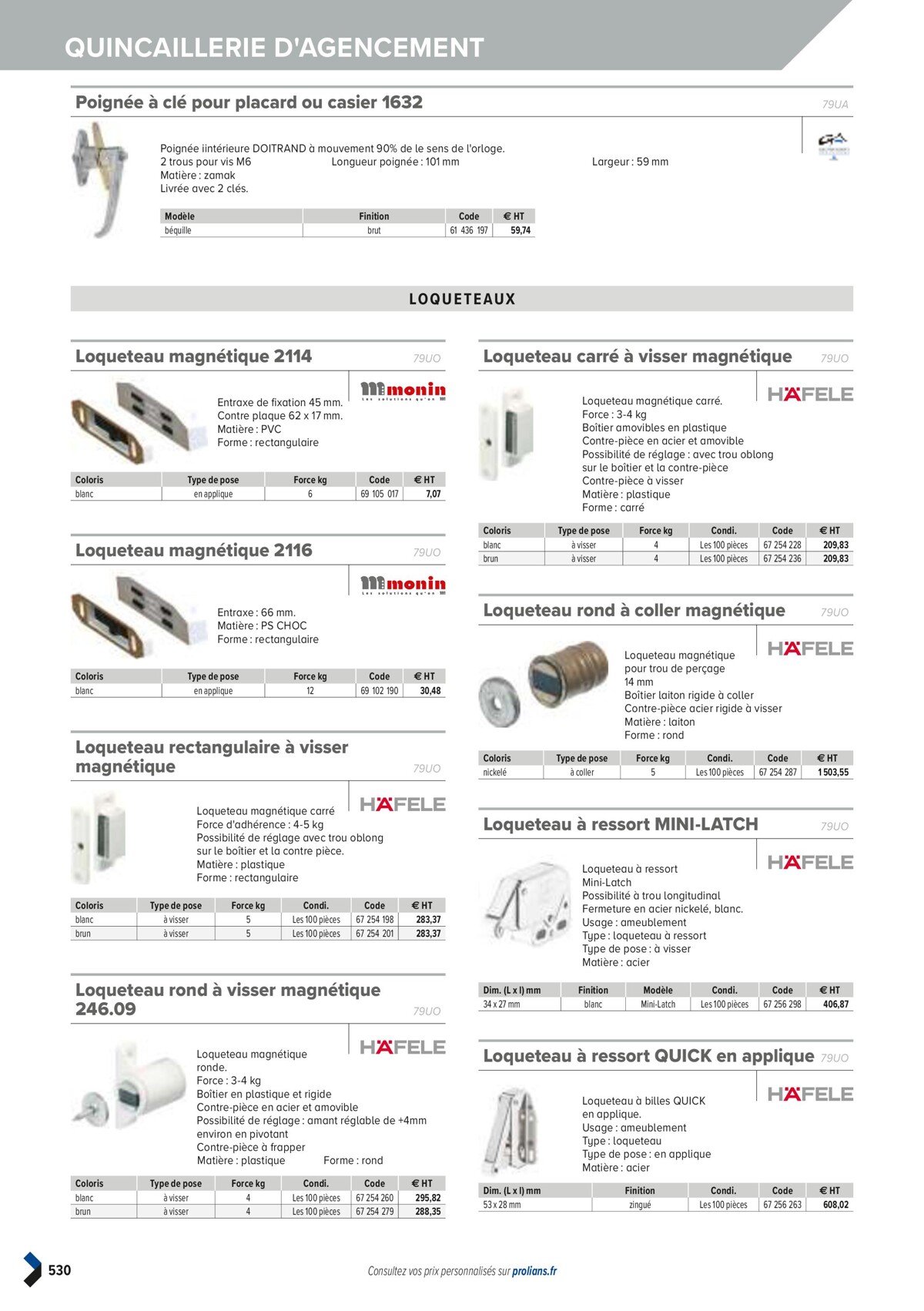 Catalogue PRO&DISPO L'OFFRE 100% STOCK DE PROLIANS, page 00532