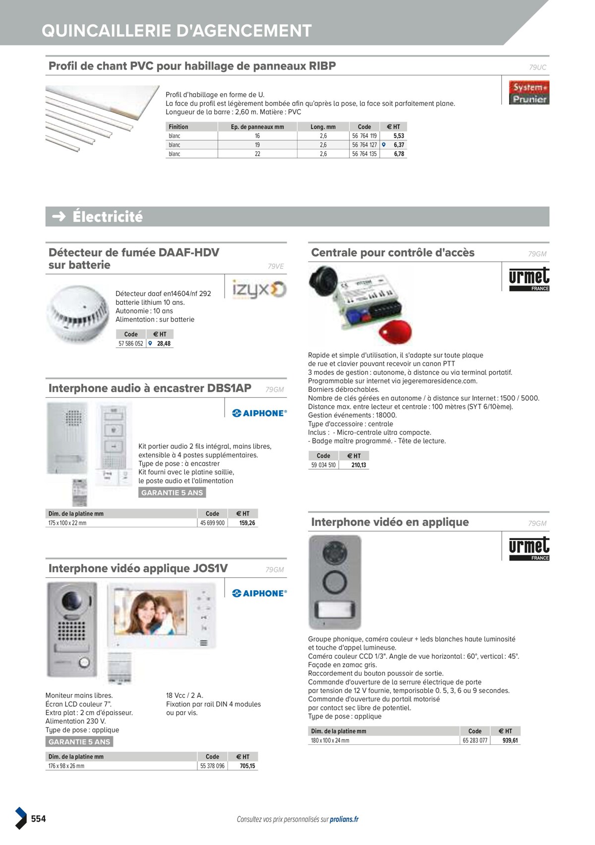 Catalogue PRO&DISPO L'OFFRE 100% STOCK DE PROLIANS, page 00556