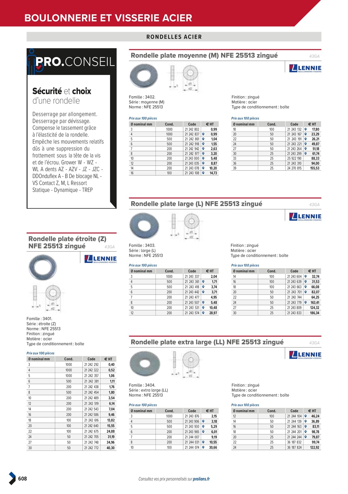 Catalogue PRO&DISPO L'OFFRE 100% STOCK DE PROLIANS, page 00610