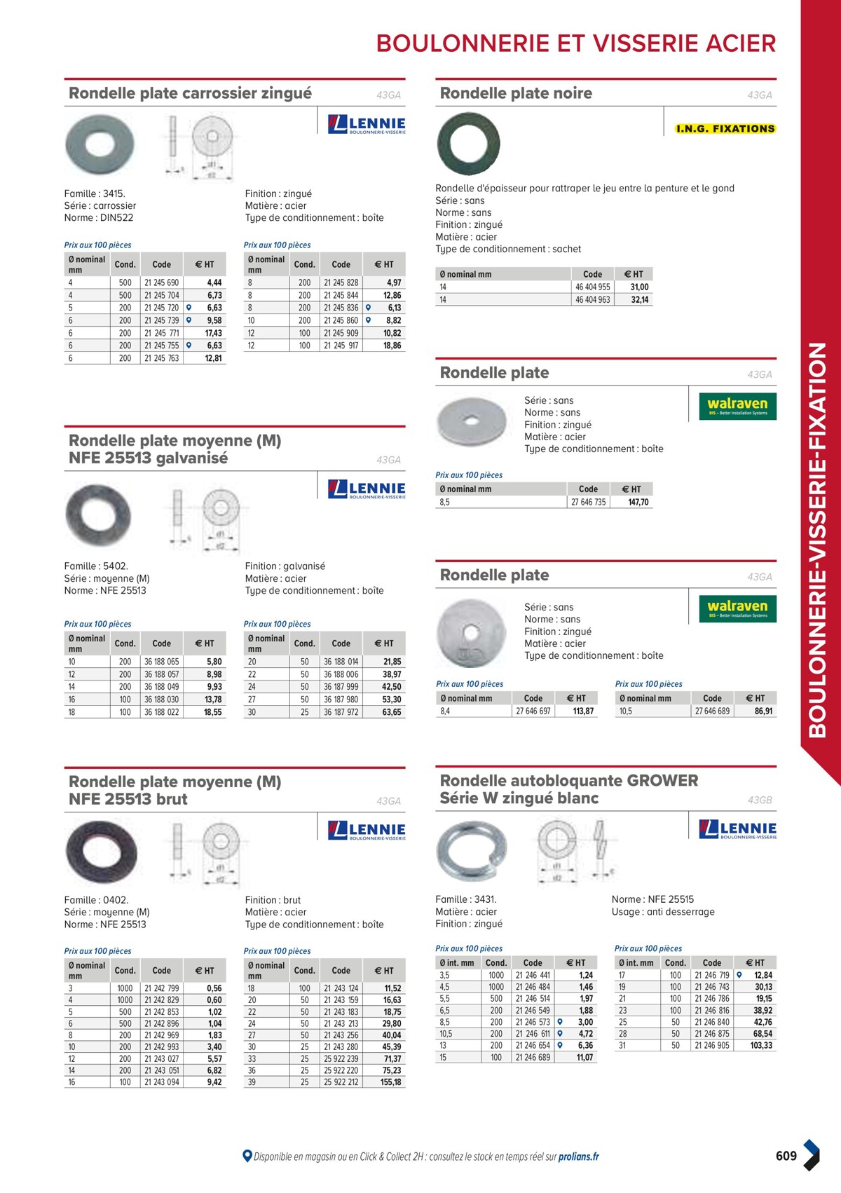 Catalogue PRO&DISPO L'OFFRE 100% STOCK DE PROLIANS, page 00611