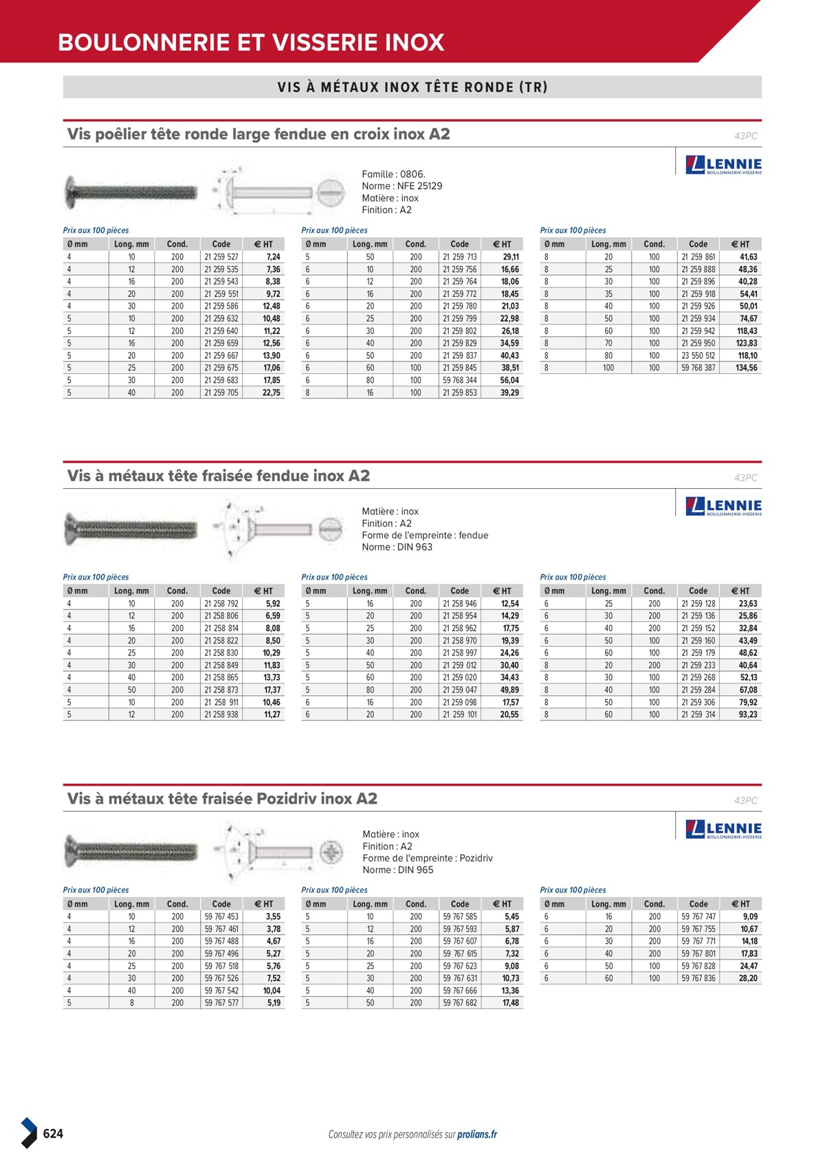 Catalogue PRO&DISPO L'OFFRE 100% STOCK DE PROLIANS, page 00626