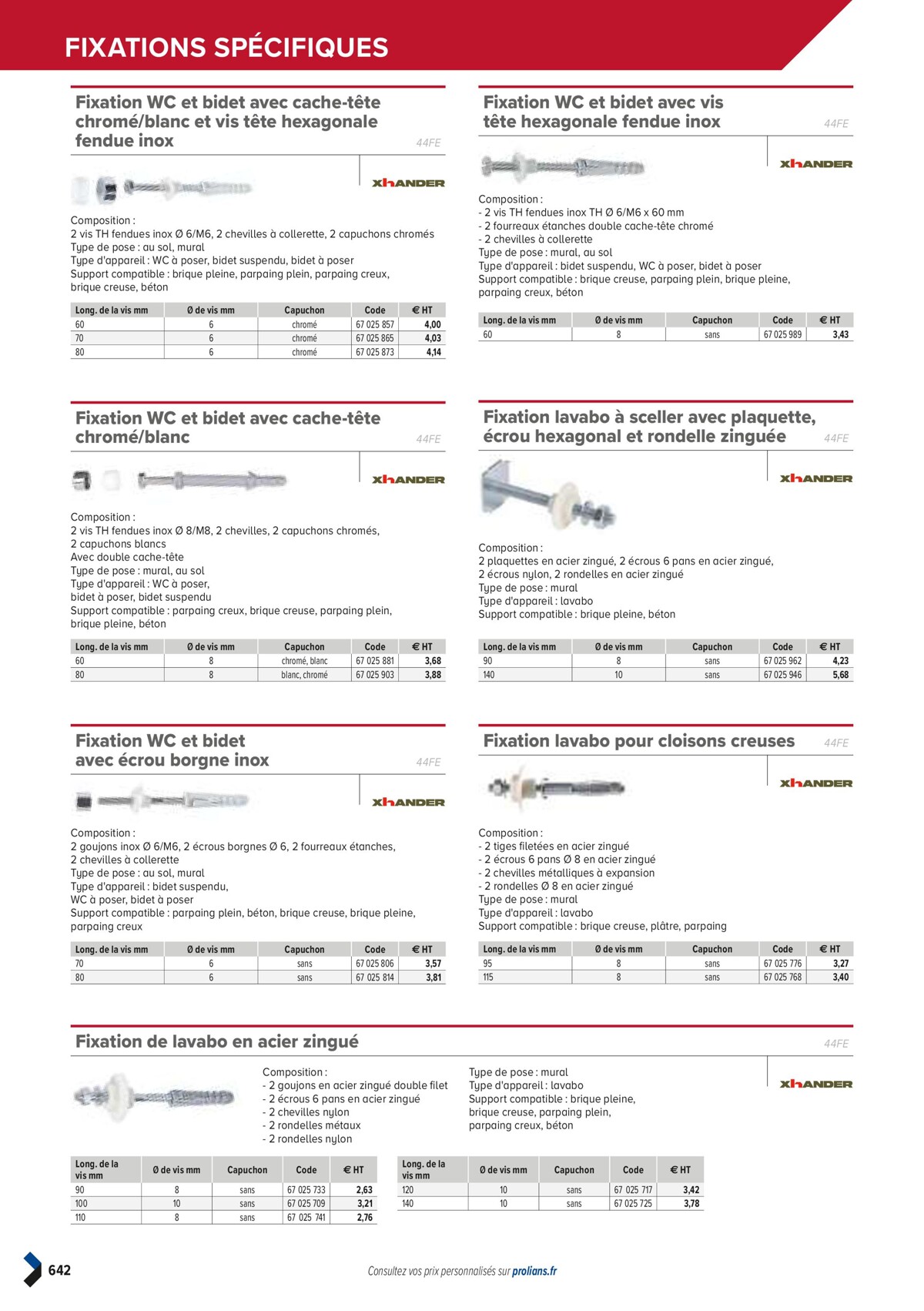 Catalogue PRO&DISPO L'OFFRE 100% STOCK DE PROLIANS, page 00644