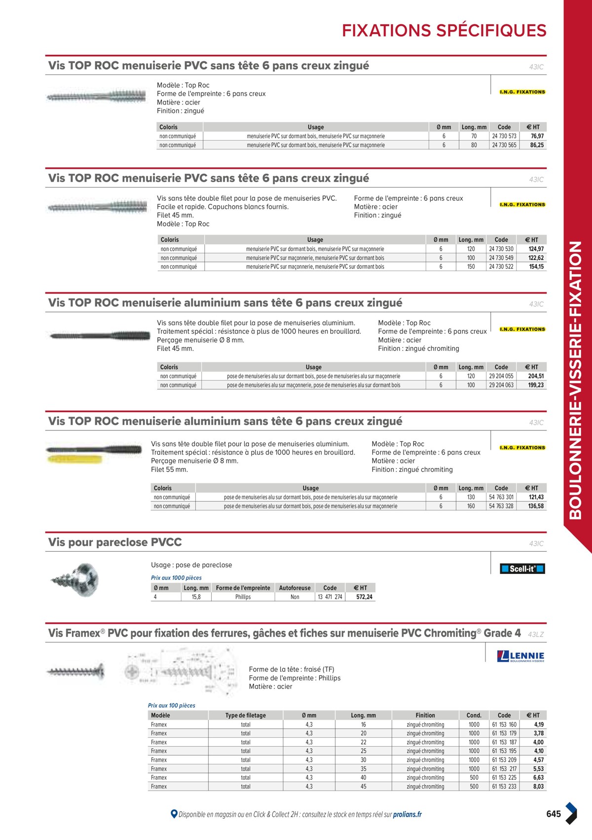 Catalogue PRO&DISPO L'OFFRE 100% STOCK DE PROLIANS, page 00647