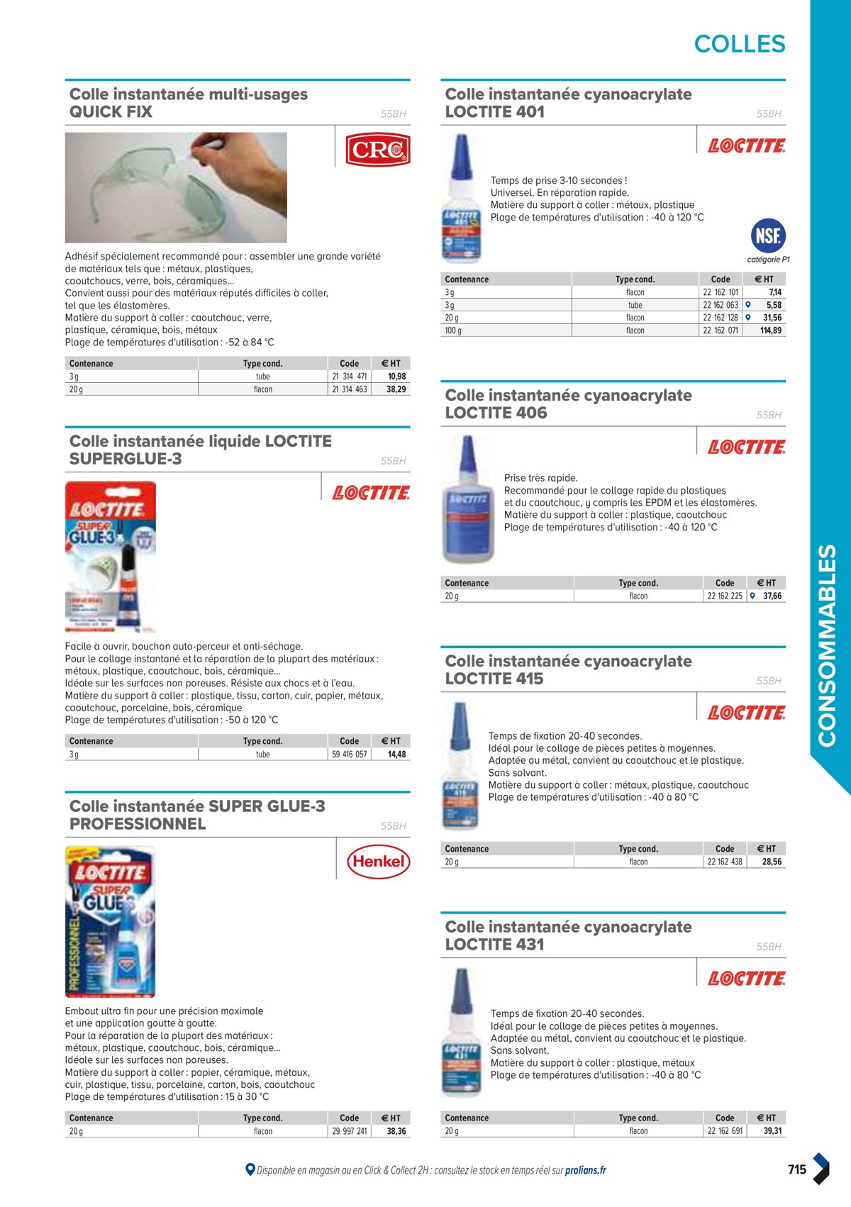 Catalogue PRO&DISPO L'OFFRE 100% STOCK DE PROLIANS, page 00717