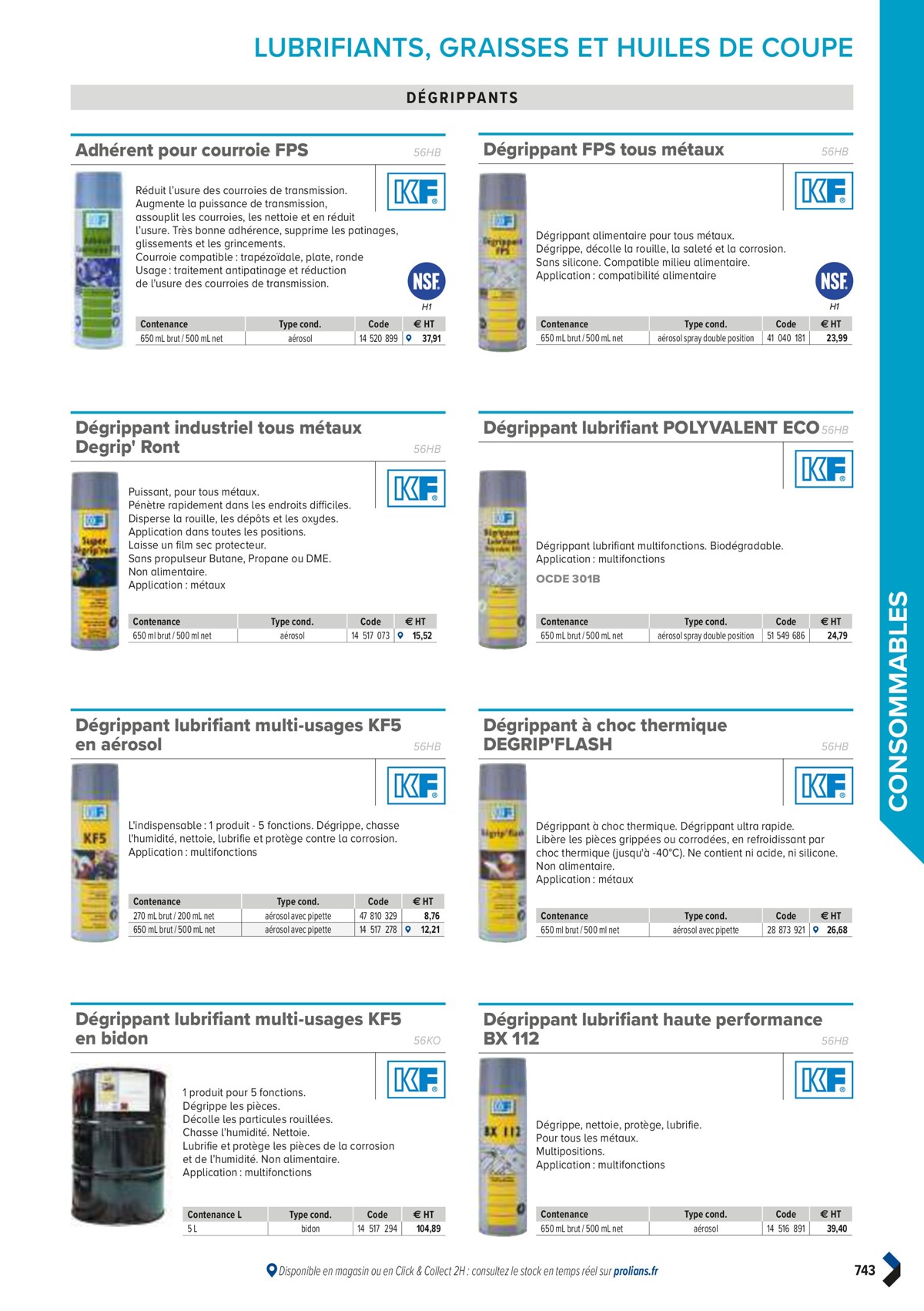 Catalogue PRO&DISPO L'OFFRE 100% STOCK DE PROLIANS, page 00745