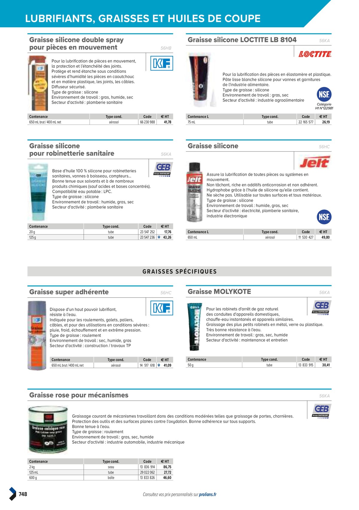 Catalogue PRO&DISPO L'OFFRE 100% STOCK DE PROLIANS, page 00750