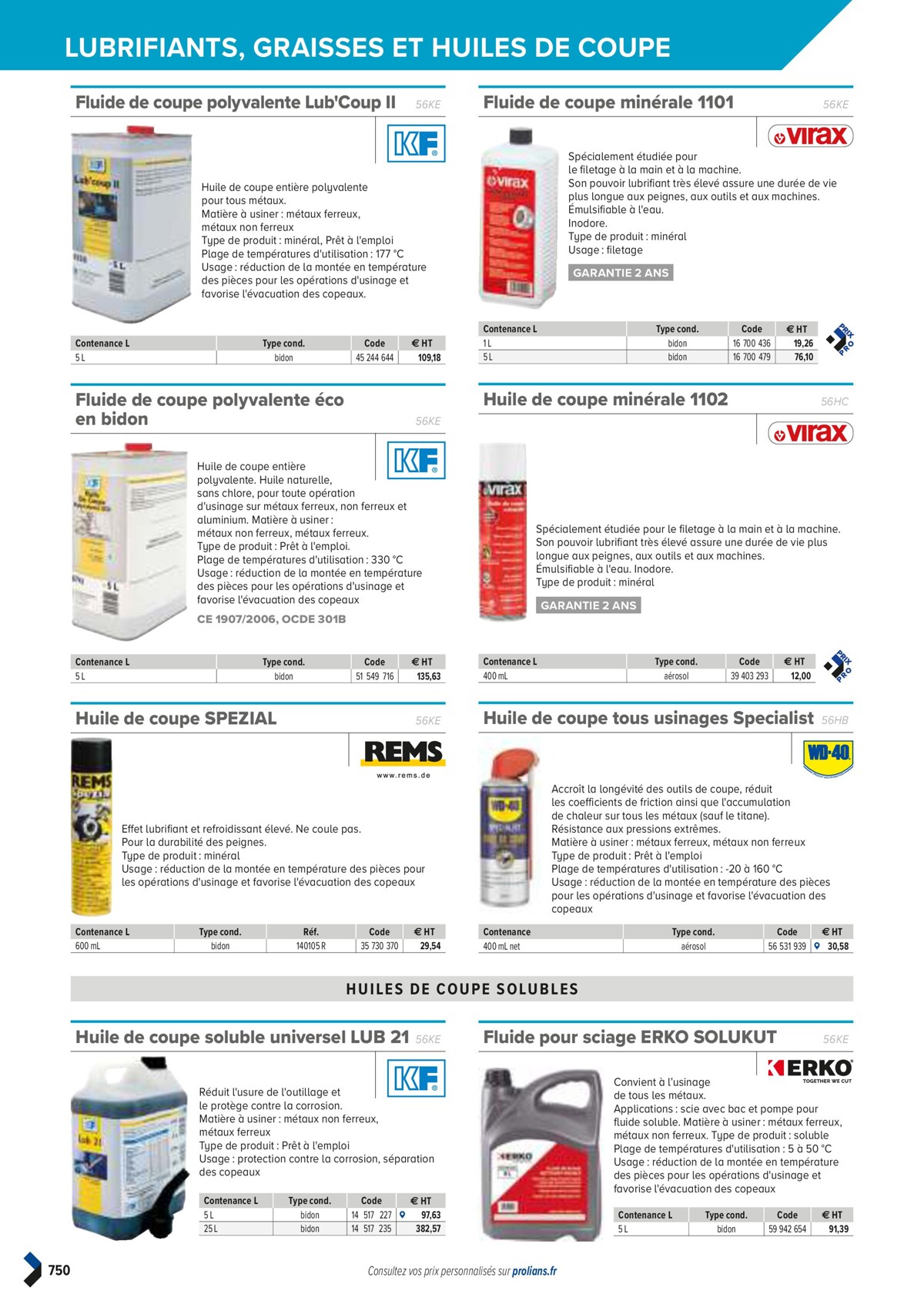 Catalogue PRO&DISPO L'OFFRE 100% STOCK DE PROLIANS, page 00752