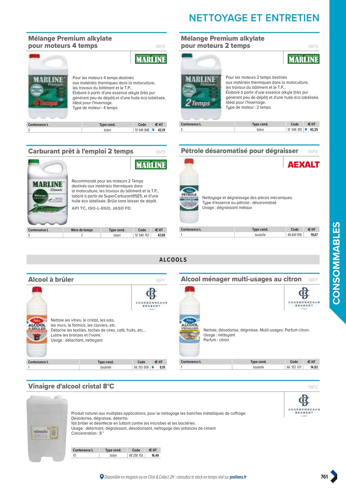 Catalogue PRO&DISPO L'OFFRE 100% STOCK DE PROLIANS, page 00763