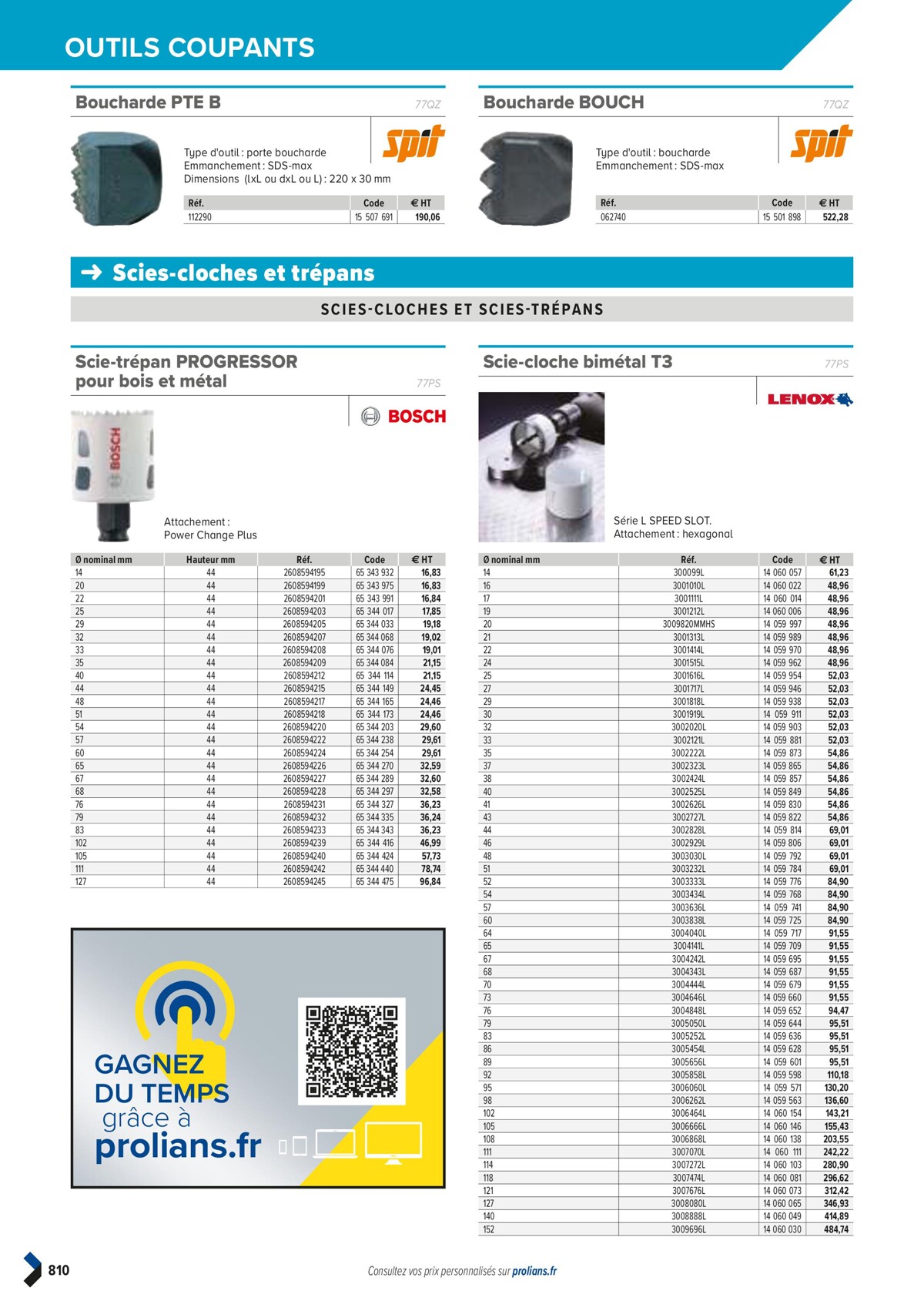 Catalogue PRO&DISPO L'OFFRE 100% STOCK DE PROLIANS, page 00812