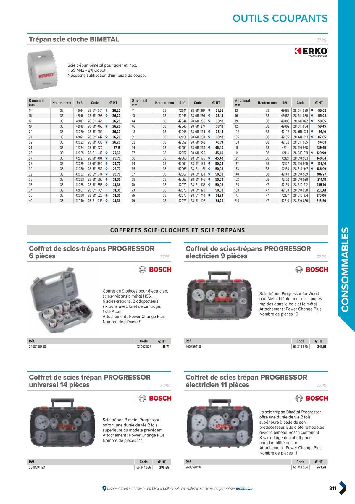 Catalogue PRO&DISPO L'OFFRE 100% STOCK DE PROLIANS, page 00813