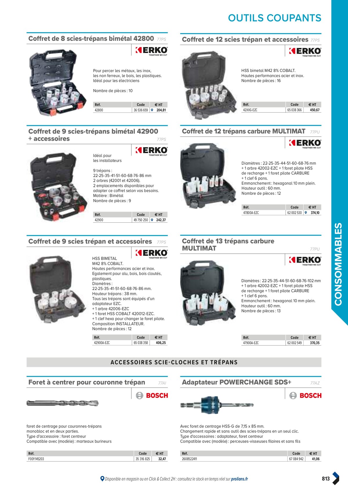 Catalogue PRO&DISPO L'OFFRE 100% STOCK DE PROLIANS, page 00815