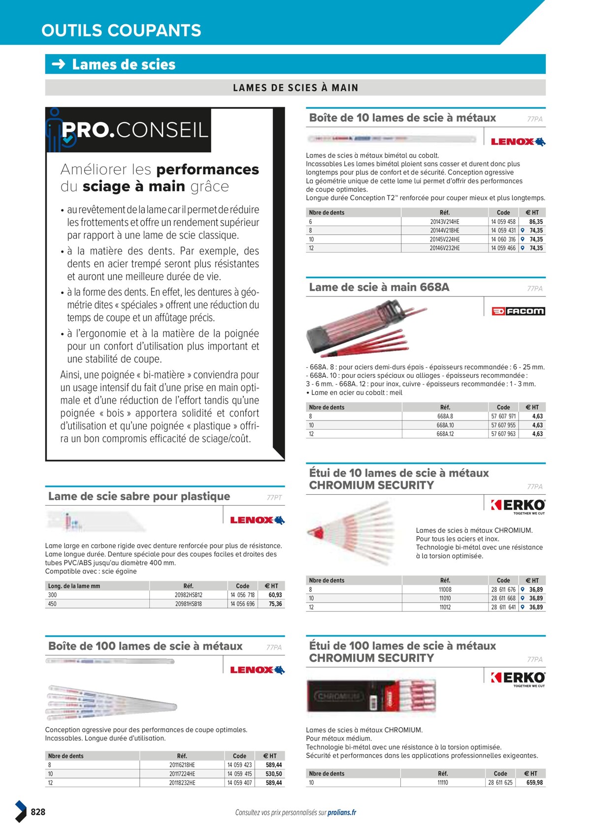Catalogue PRO&DISPO L'OFFRE 100% STOCK DE PROLIANS, page 00830