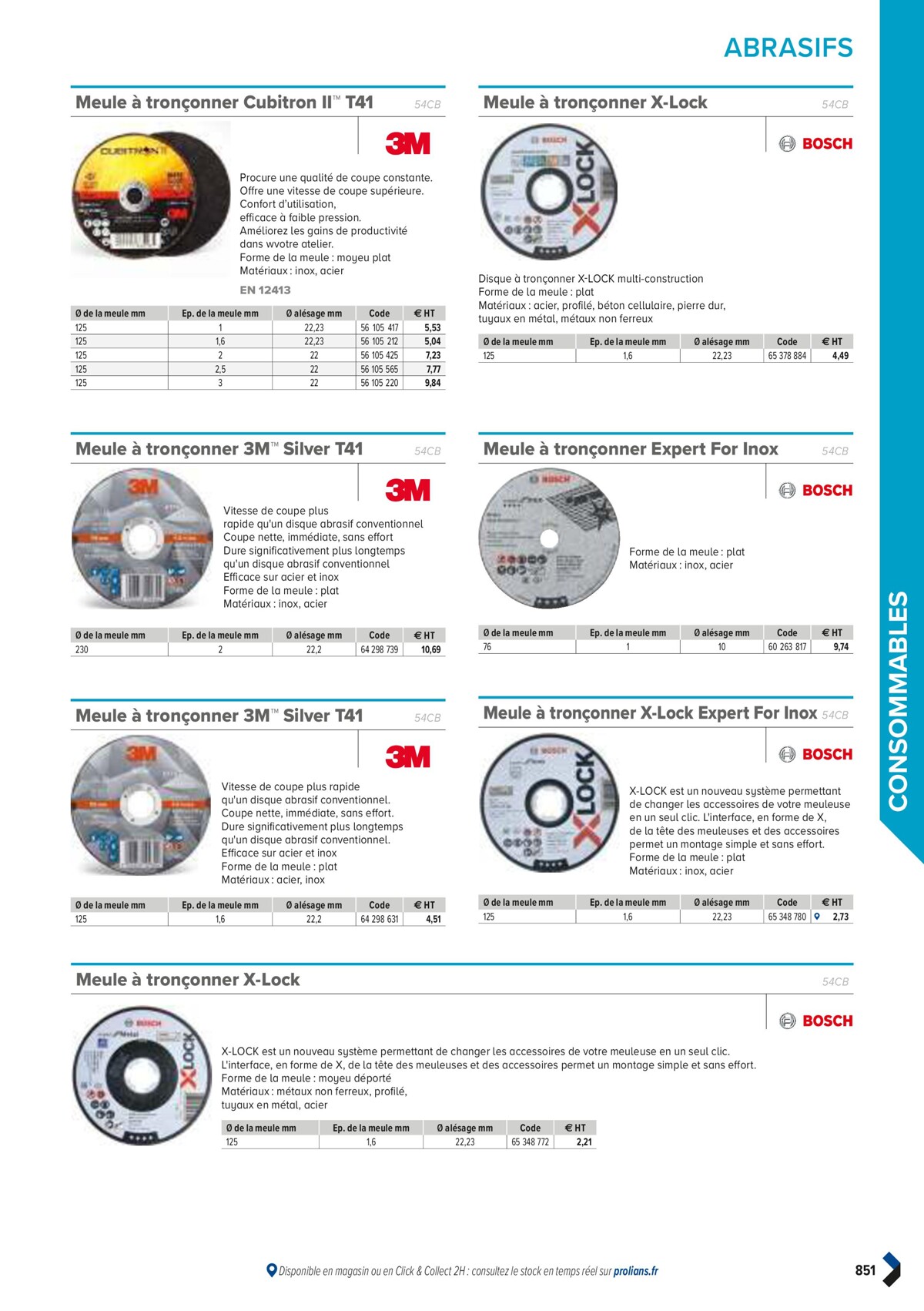 Catalogue PRO&DISPO L'OFFRE 100% STOCK DE PROLIANS, page 00853