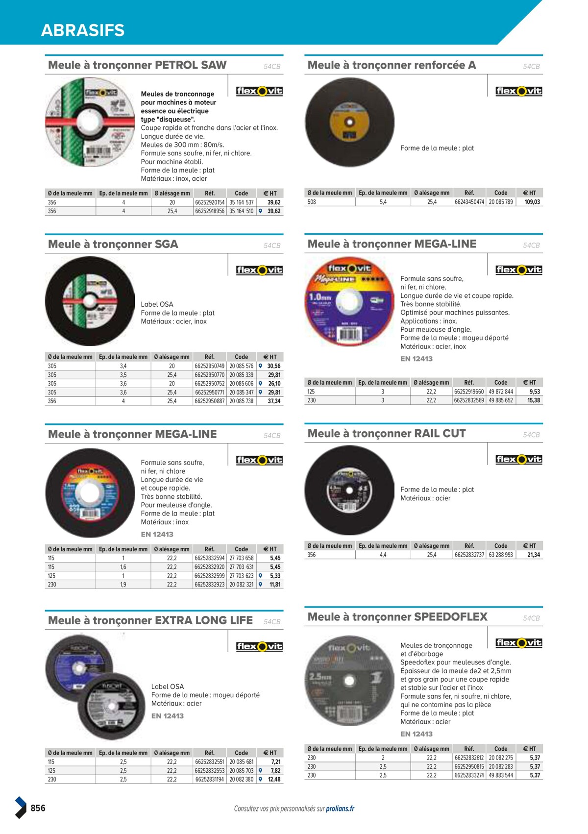 Catalogue PRO&DISPO L'OFFRE 100% STOCK DE PROLIANS, page 00858