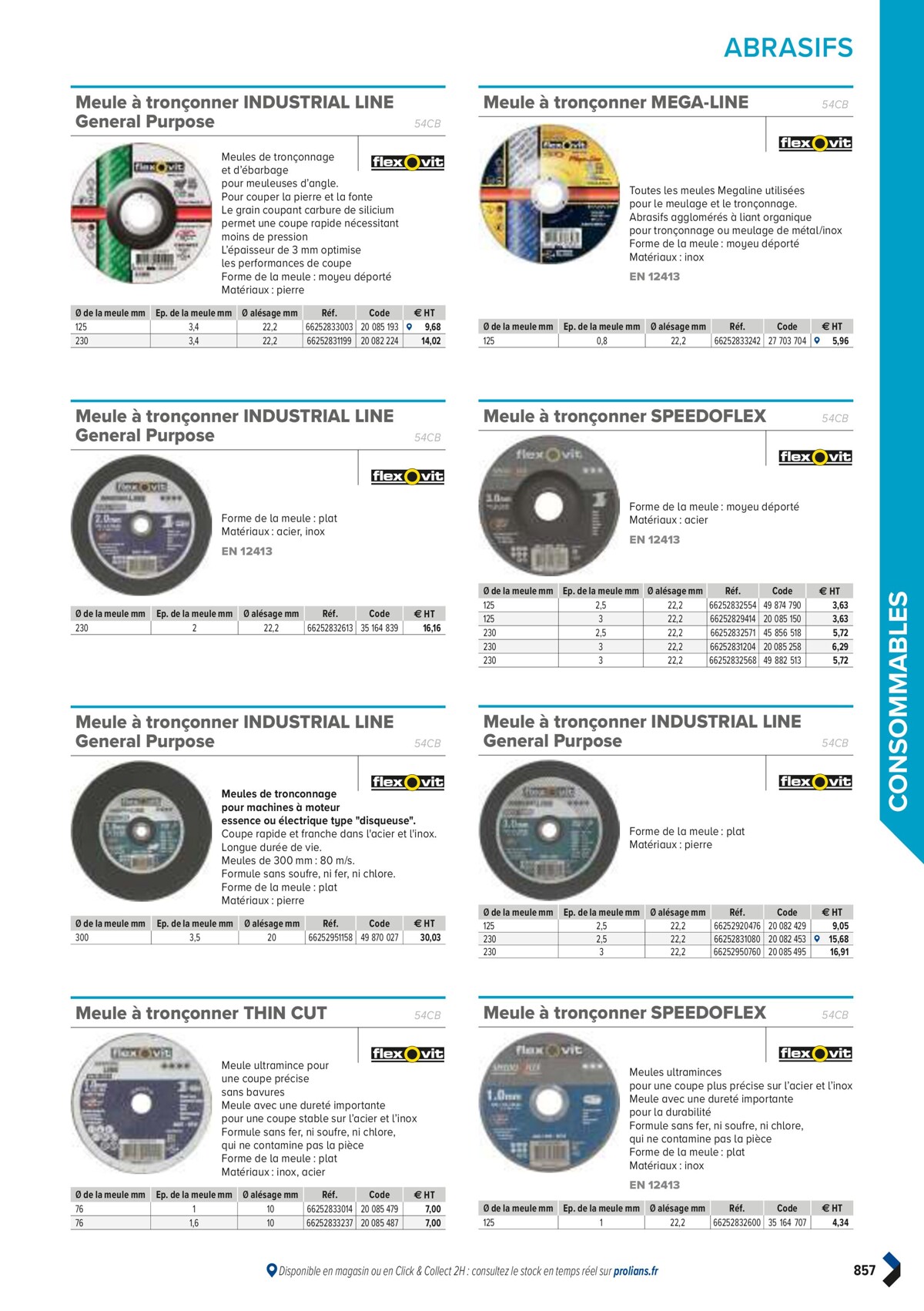 Catalogue PRO&DISPO L'OFFRE 100% STOCK DE PROLIANS, page 00859