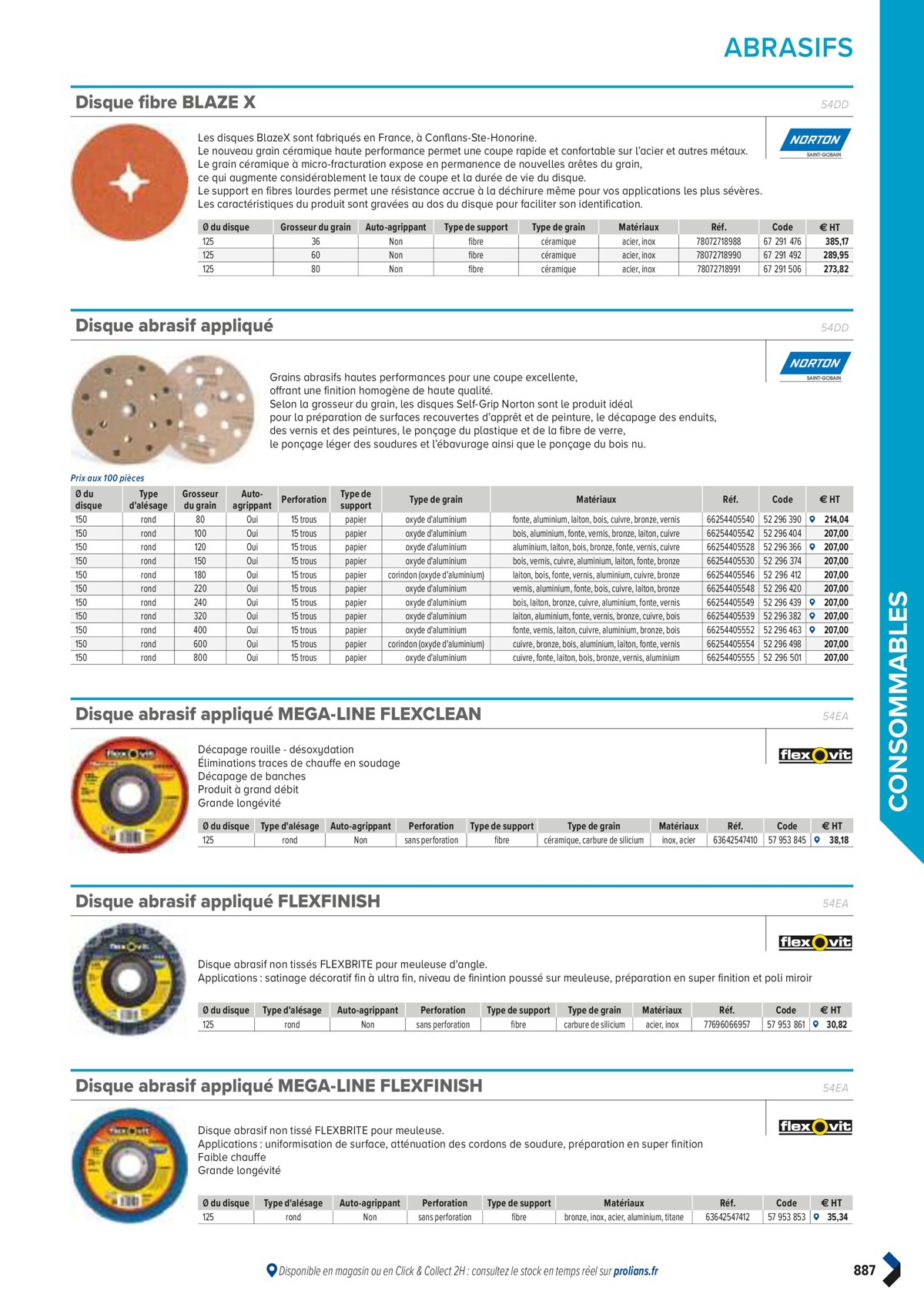 Catalogue PRO&DISPO L'OFFRE 100% STOCK DE PROLIANS, page 00889