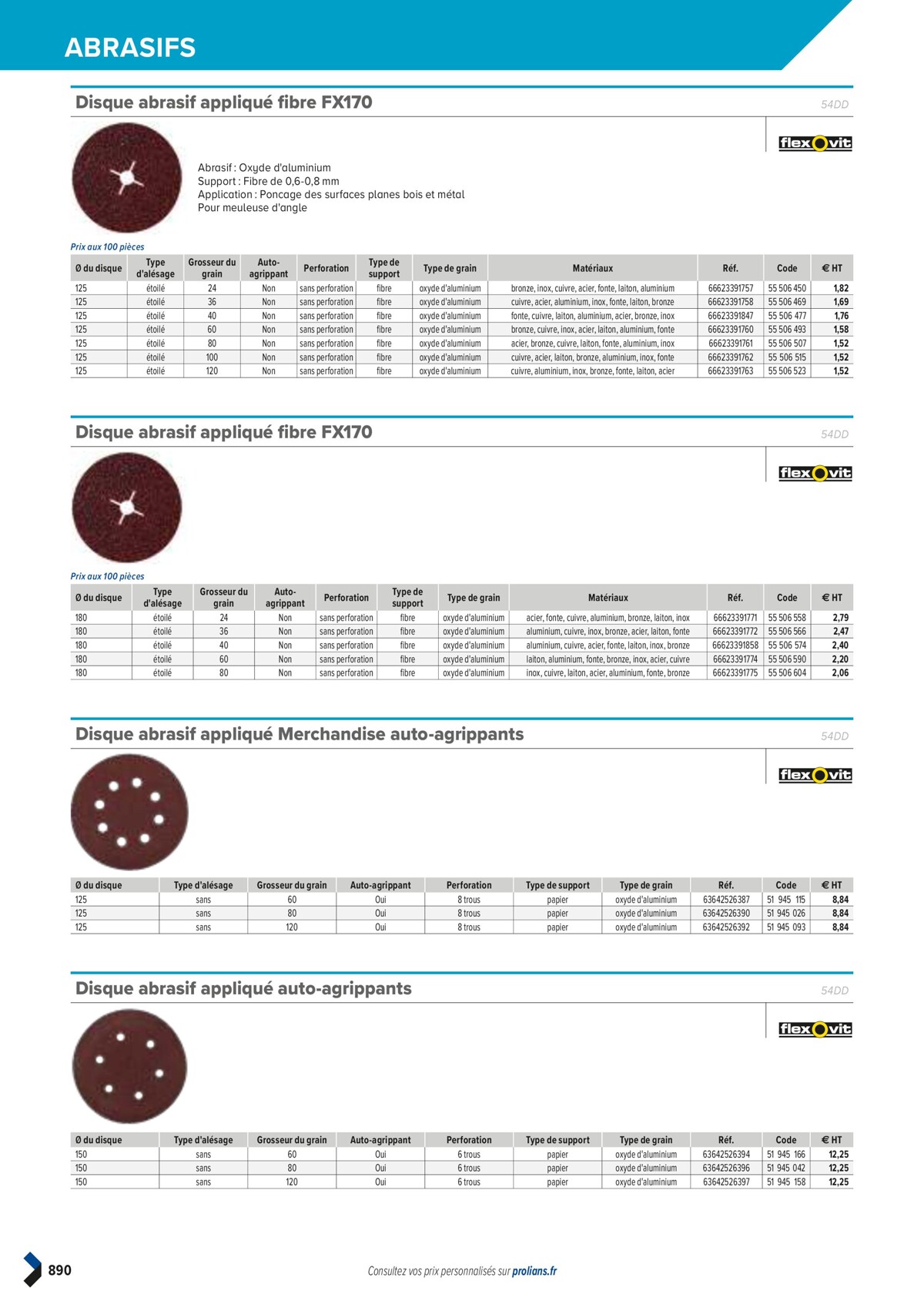 Catalogue PRO&DISPO L'OFFRE 100% STOCK DE PROLIANS, page 00892