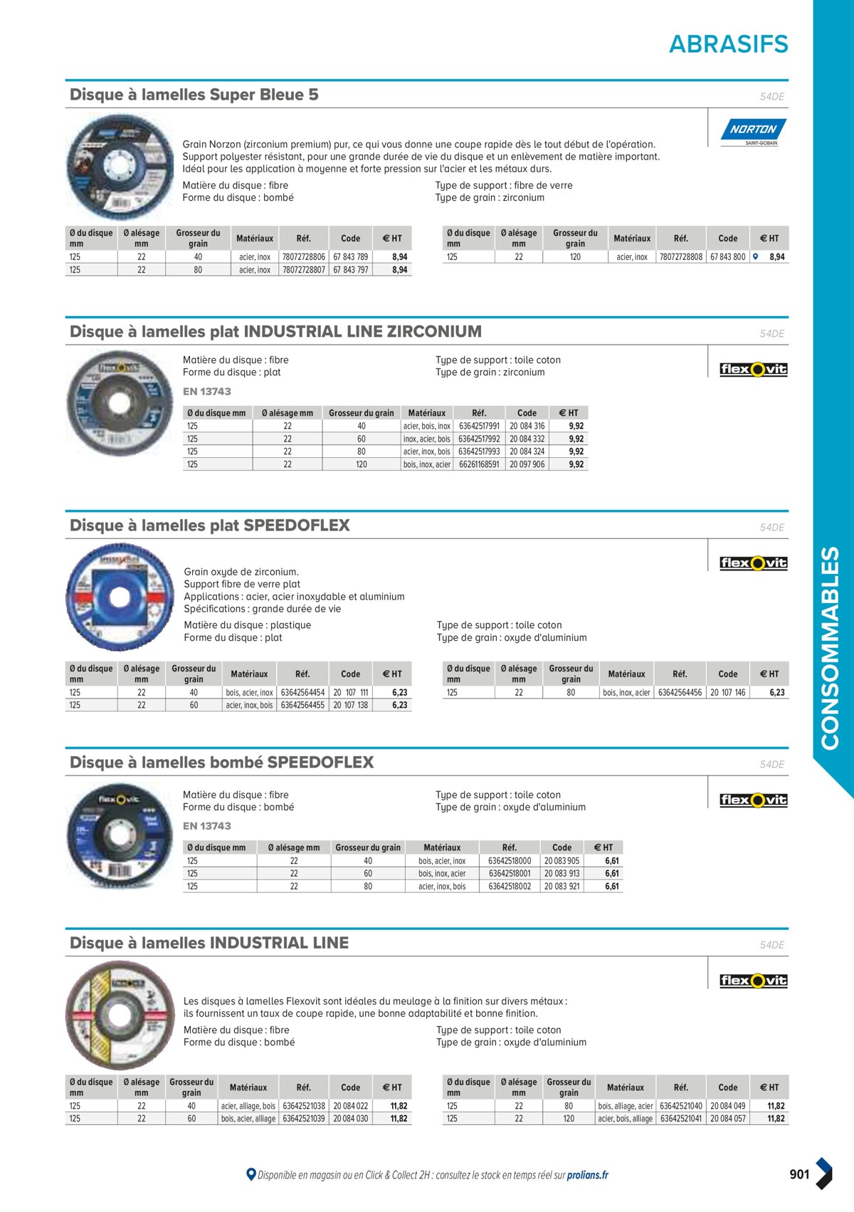 Catalogue PRO&DISPO L'OFFRE 100% STOCK DE PROLIANS, page 00903