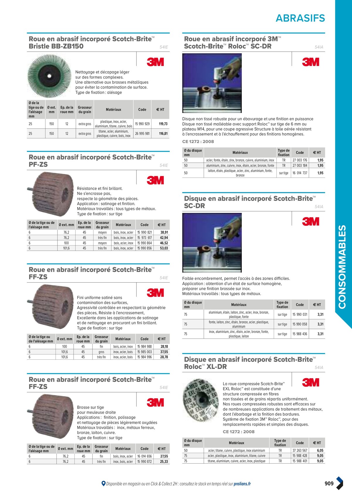 Catalogue PRO&DISPO L'OFFRE 100% STOCK DE PROLIANS, page 00911