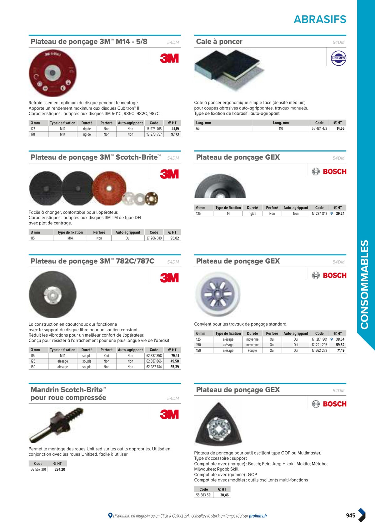 Catalogue PRO&DISPO L'OFFRE 100% STOCK DE PROLIANS, page 00947