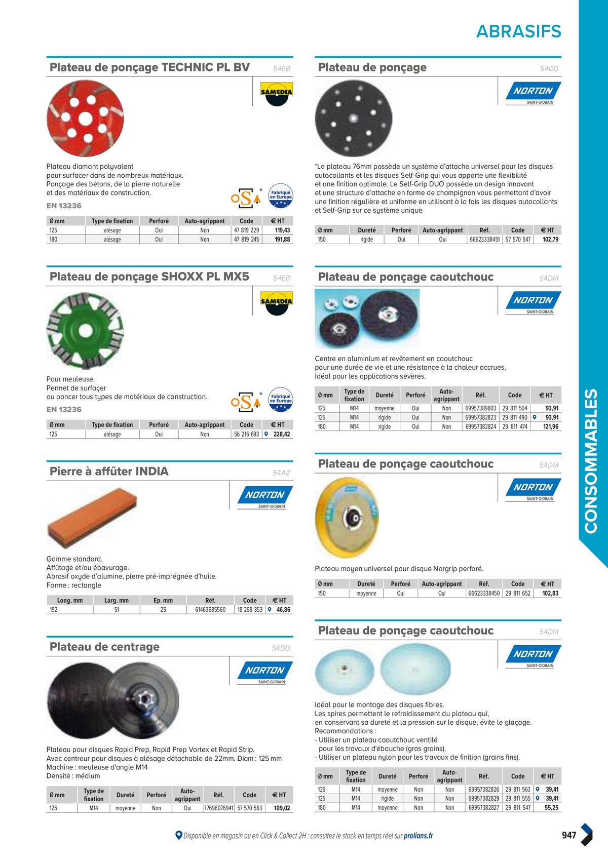 Catalogue PRO&DISPO L'OFFRE 100% STOCK DE PROLIANS, page 00949