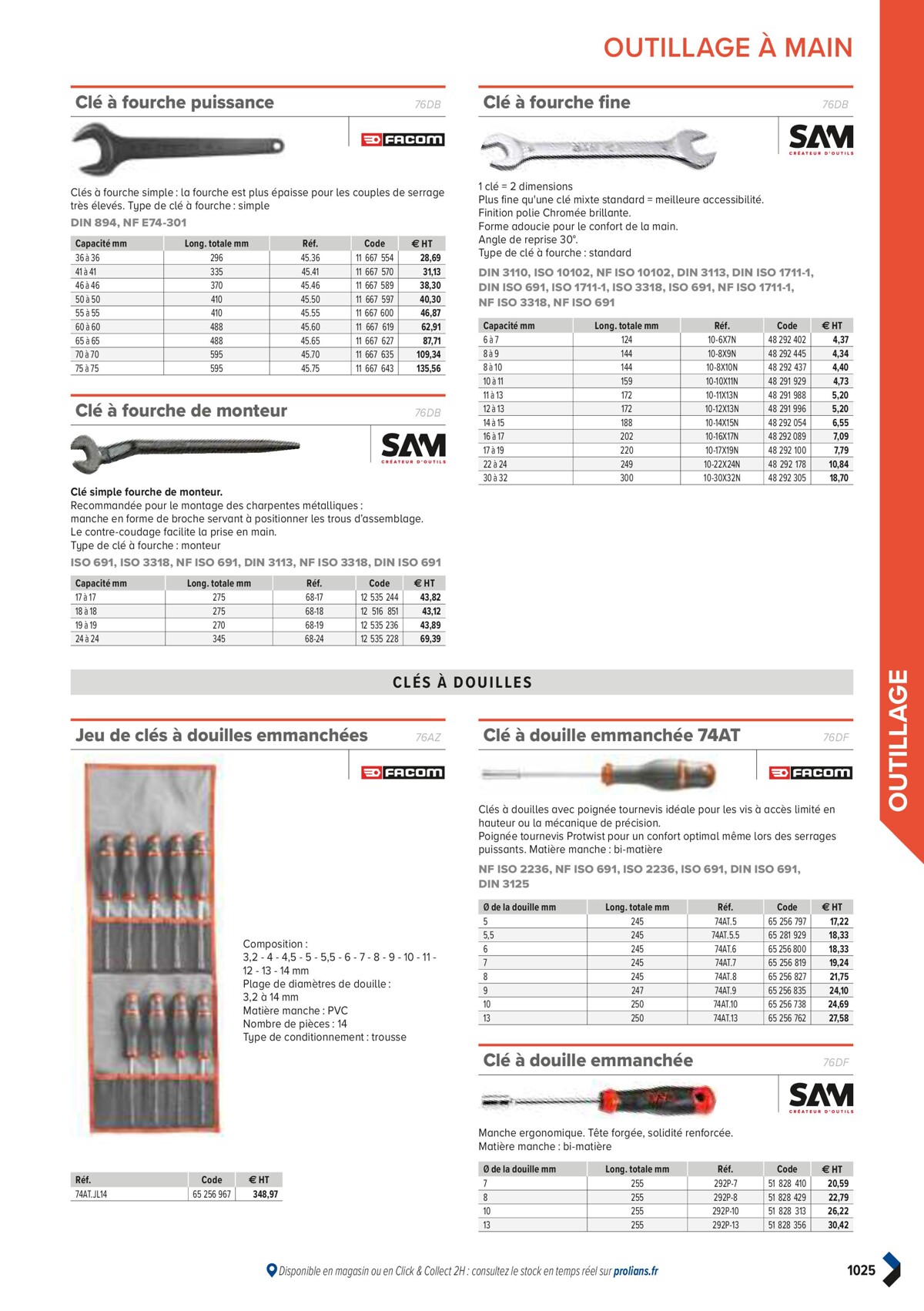 Catalogue PRO&DISPO L'OFFRE 100% STOCK DE PROLIANS, page 01027