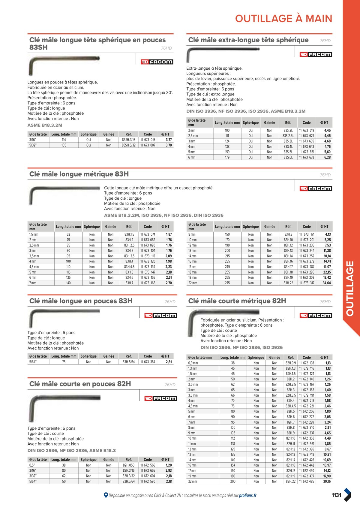 Catalogue PRO&DISPO L'OFFRE 100% STOCK DE PROLIANS, page 01133