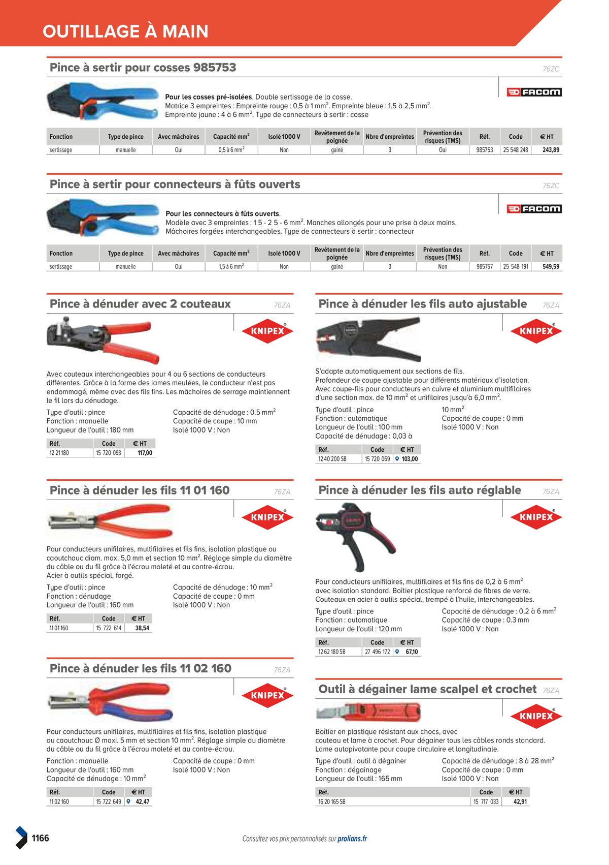 Catalogue PRO&DISPO L'OFFRE 100% STOCK DE PROLIANS, page 01168