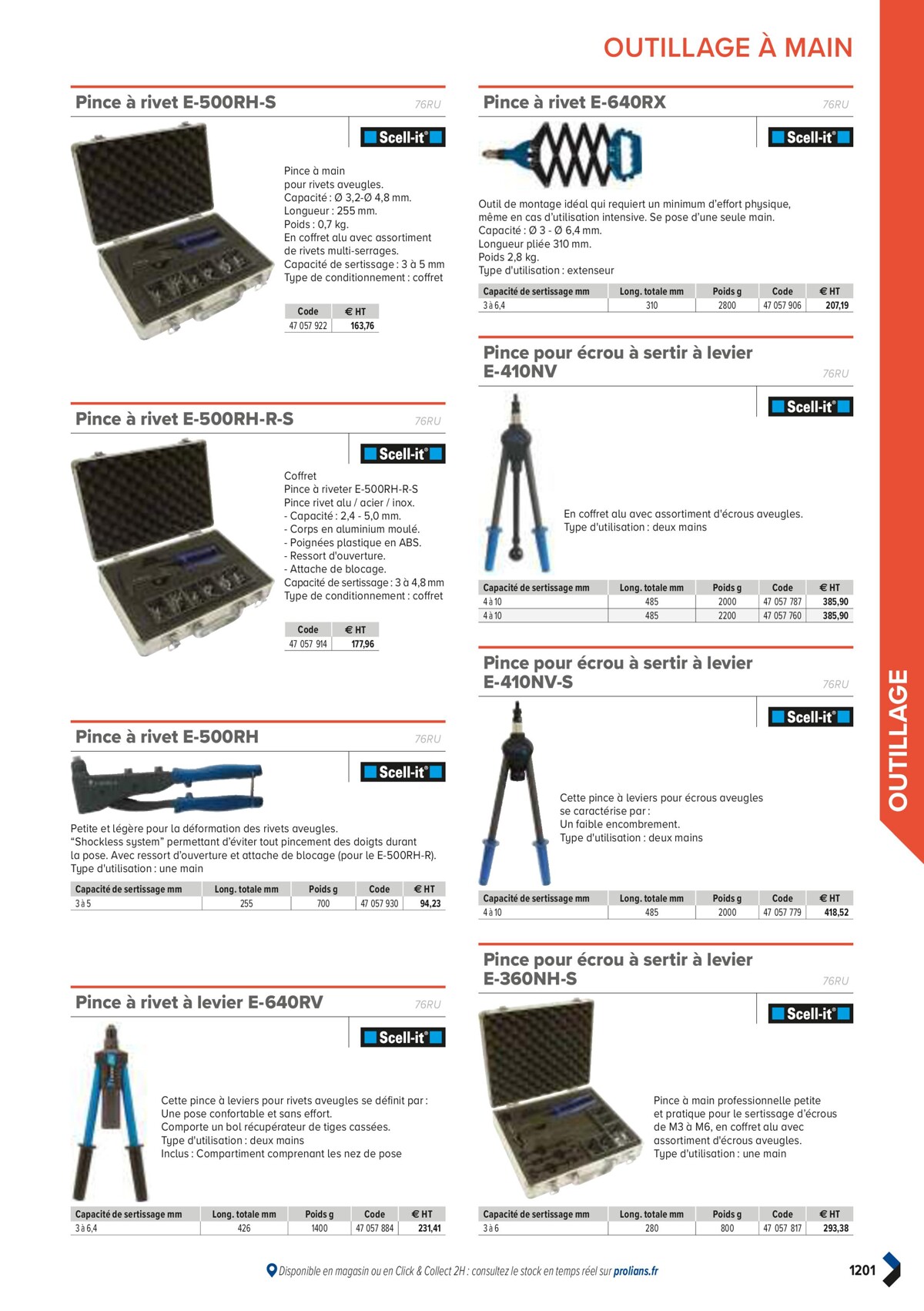 Catalogue PRO&DISPO L'OFFRE 100% STOCK DE PROLIANS, page 01203