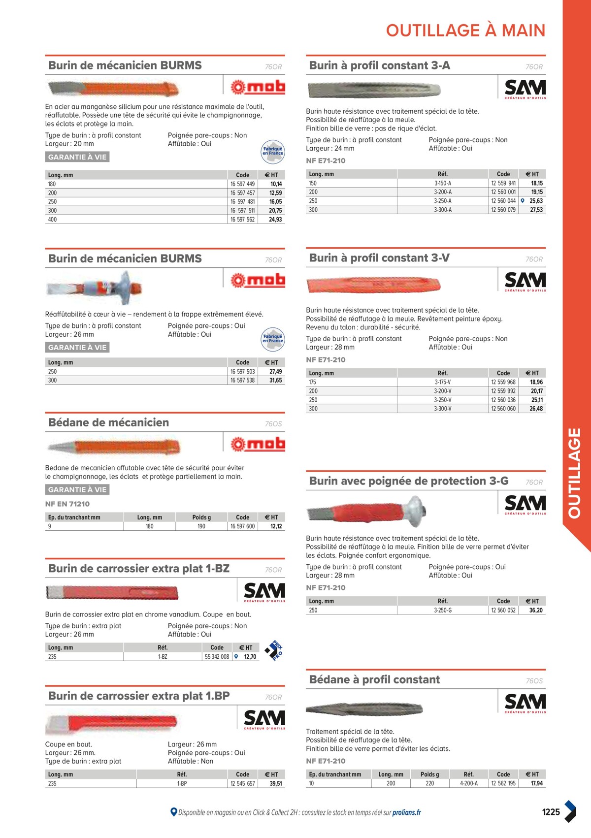 Catalogue PRO&DISPO L'OFFRE 100% STOCK DE PROLIANS, page 01227