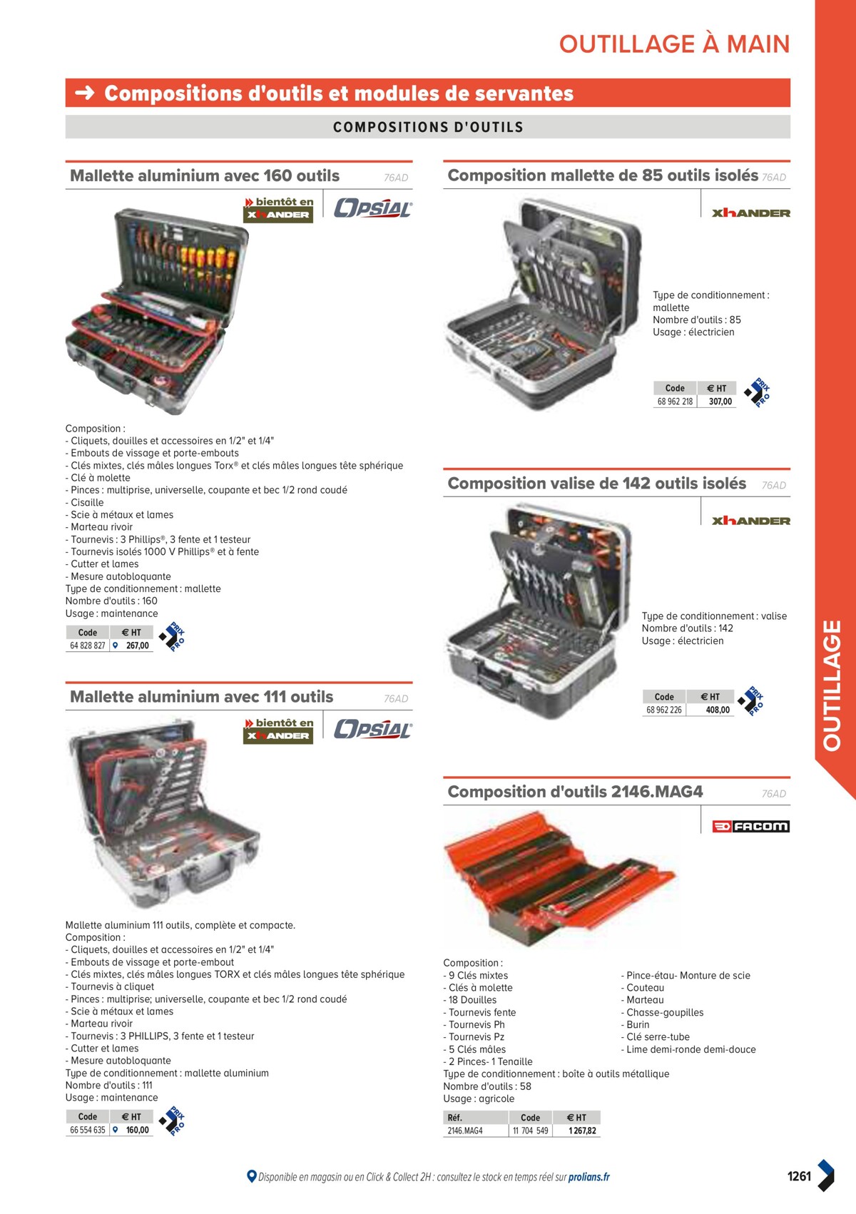 Catalogue PRO&DISPO L'OFFRE 100% STOCK DE PROLIANS, page 01263