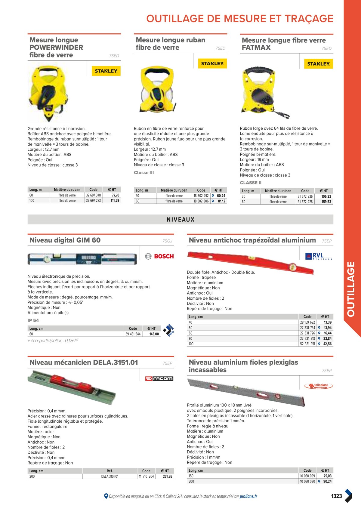 Catalogue PRO&DISPO L'OFFRE 100% STOCK DE PROLIANS, page 01325