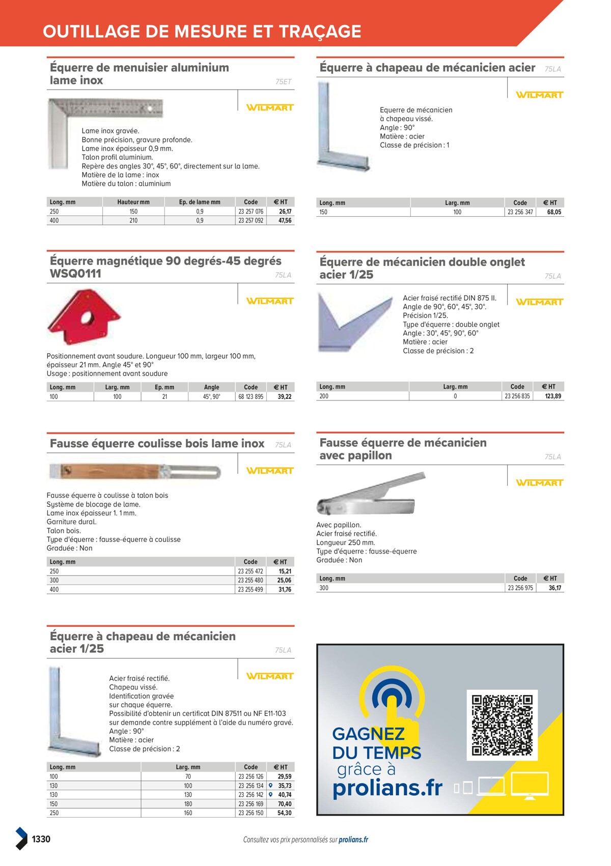 Catalogue PRO&DISPO L'OFFRE 100% STOCK DE PROLIANS, page 01332