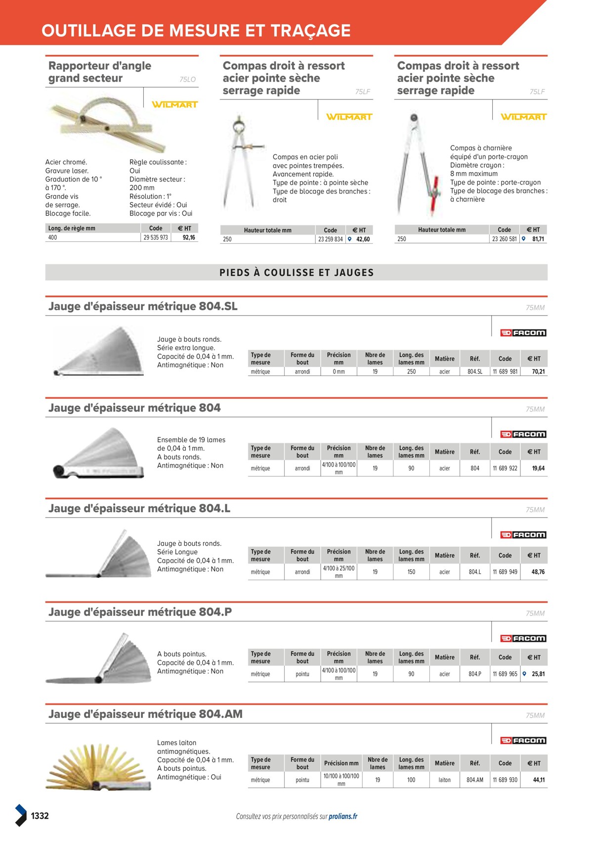 Catalogue PRO&DISPO L'OFFRE 100% STOCK DE PROLIANS, page 01334